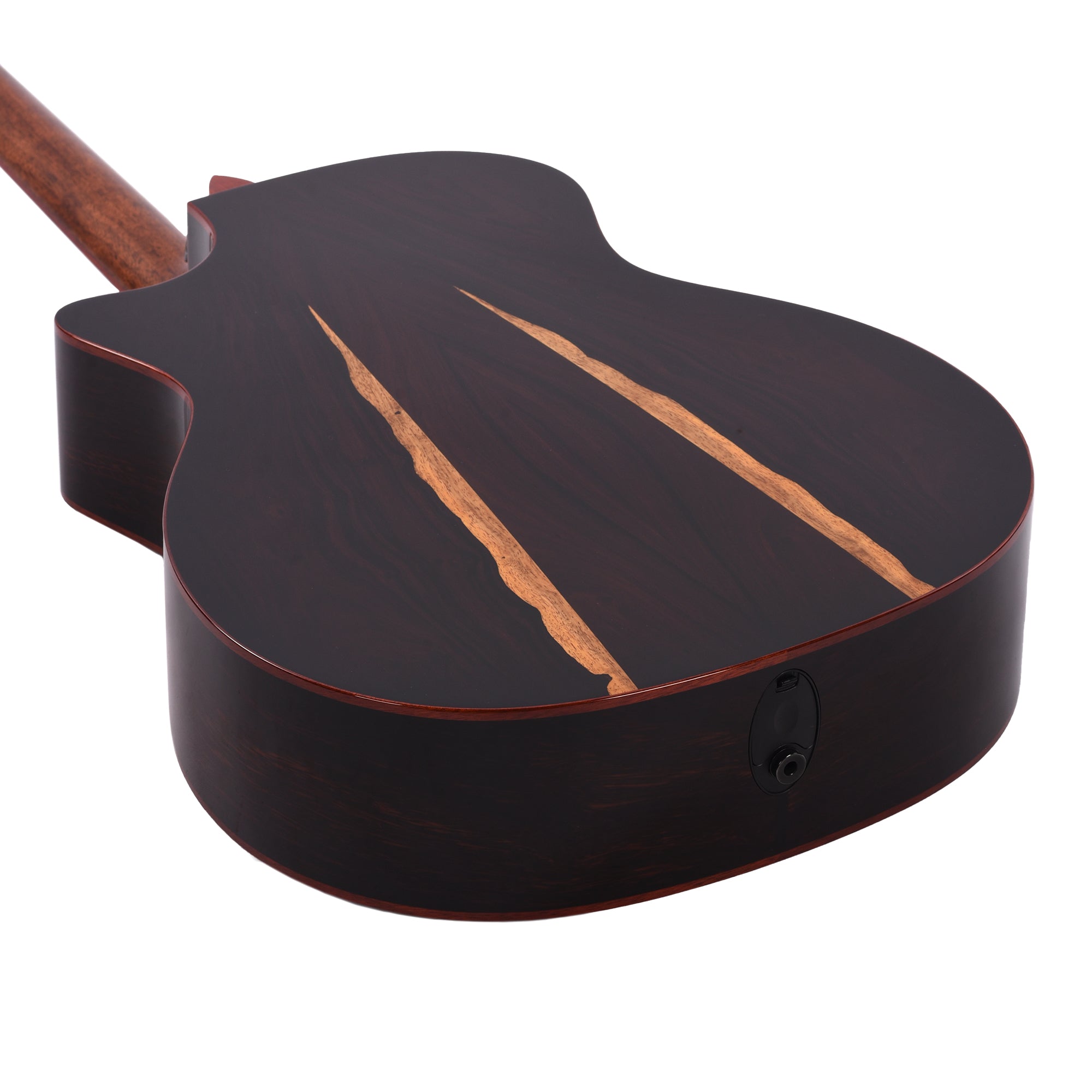 Taylor Custom Grand Auditorium Torrefied Sitka/Cocobolo Black Top ES2 w/Bloodwood Binding Acoustic Guitars / OM and Auditorium