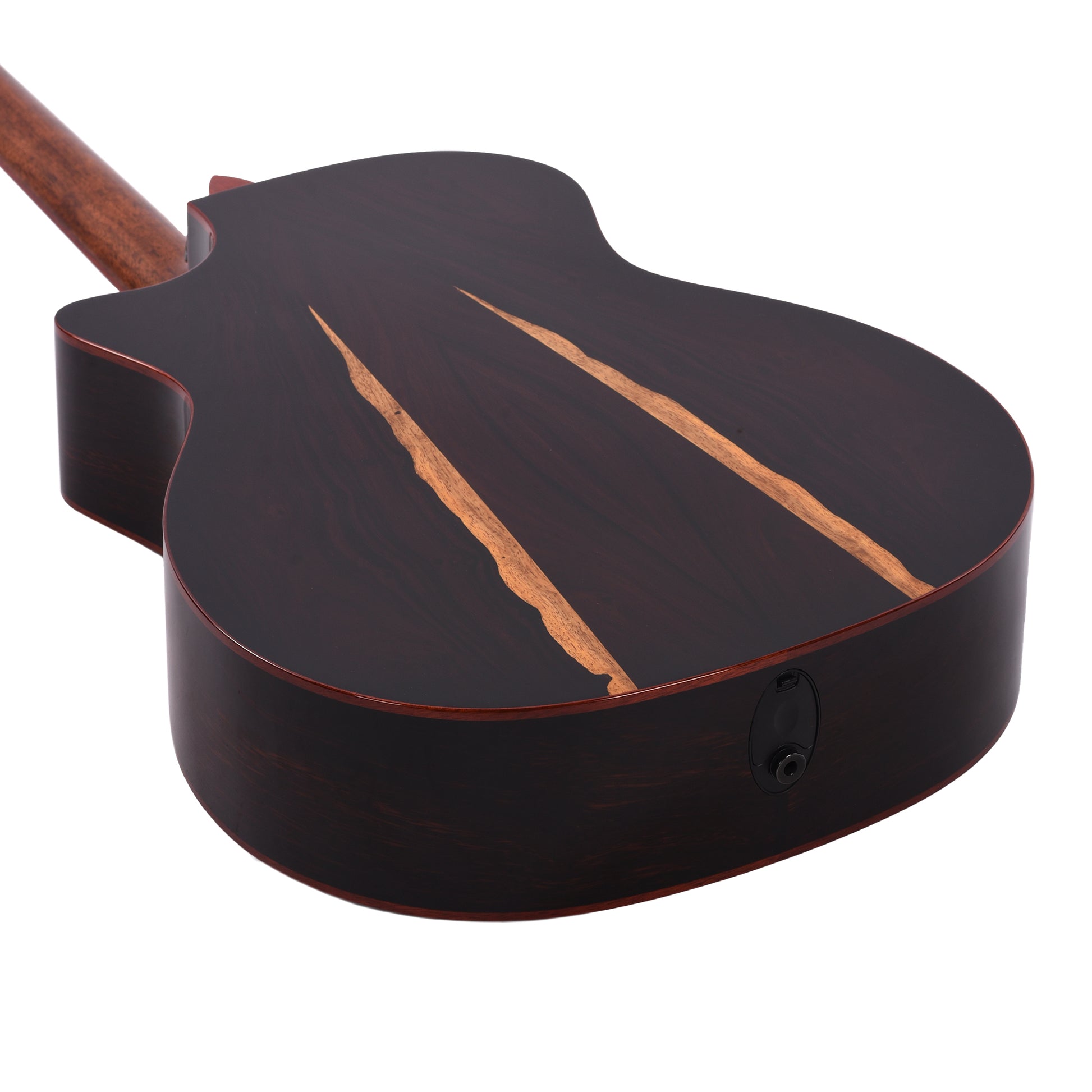 Taylor Custom Grand Auditorium Torrefied Sitka/Cocobolo Black Top ES2 w/Bloodwood Binding Acoustic Guitars / OM and Auditorium