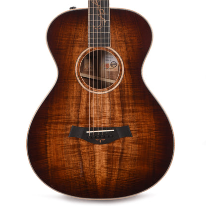 Taylor Custom Grand Concert AA Hawaiian Koa Shaded Edgeburst ES2 w/Figured Maple Binding Acoustic Guitars / OM and Auditorium