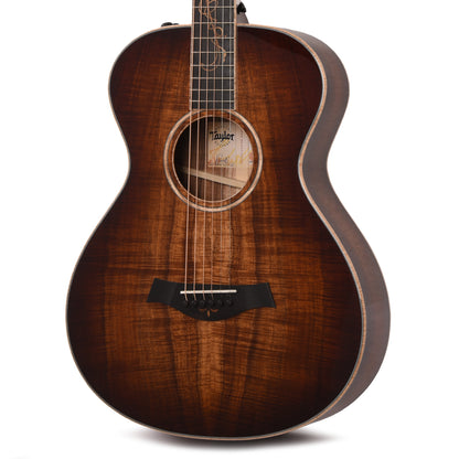 Taylor Custom Grand Concert AA Hawaiian Koa Shaded Edgeburst ES2 w/Figured Maple Binding Acoustic Guitars / OM and Auditorium