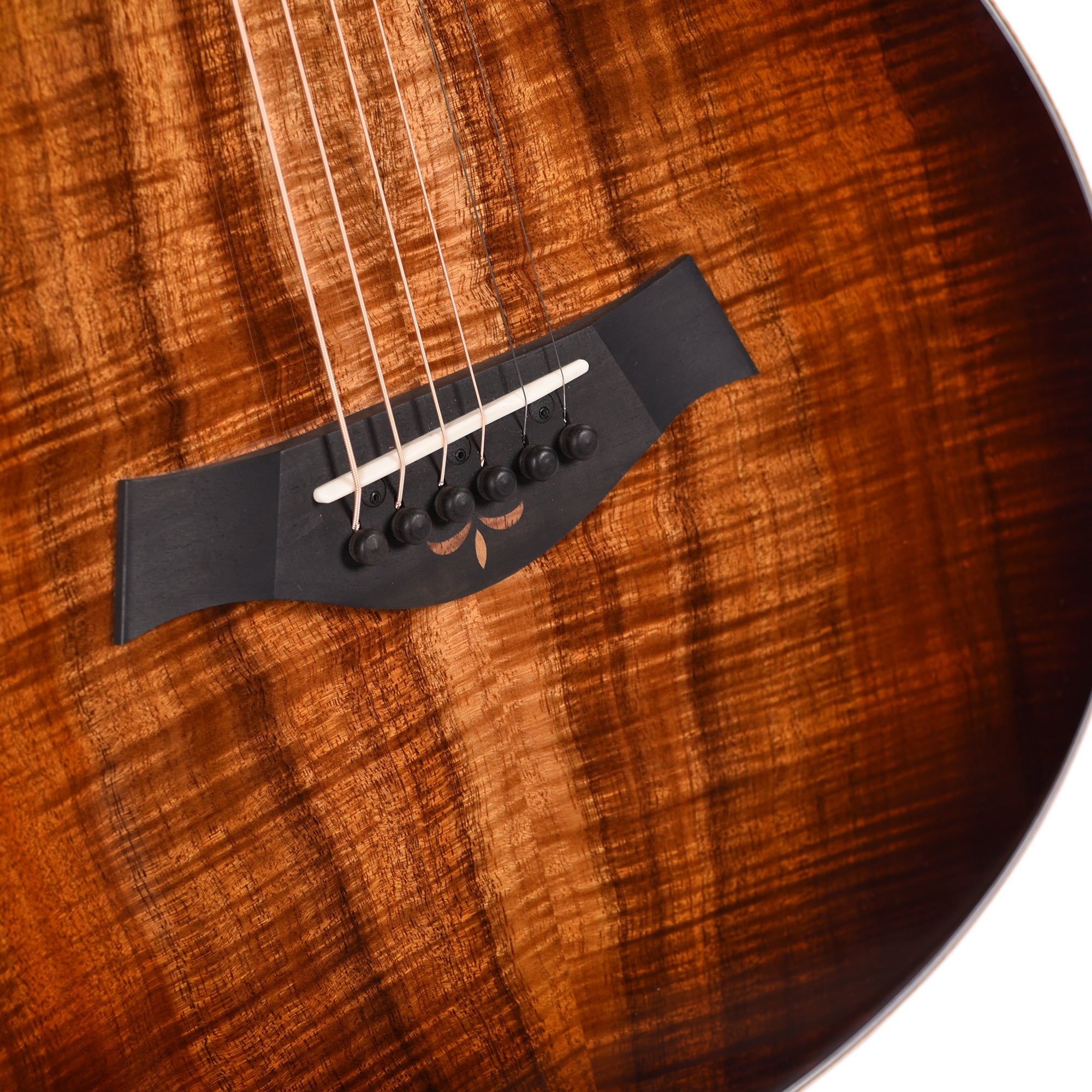 Taylor Custom Grand Concert AA Hawaiian Koa Shaded Edgeburst ES2 w/Figured Maple Binding Acoustic Guitars / OM and Auditorium