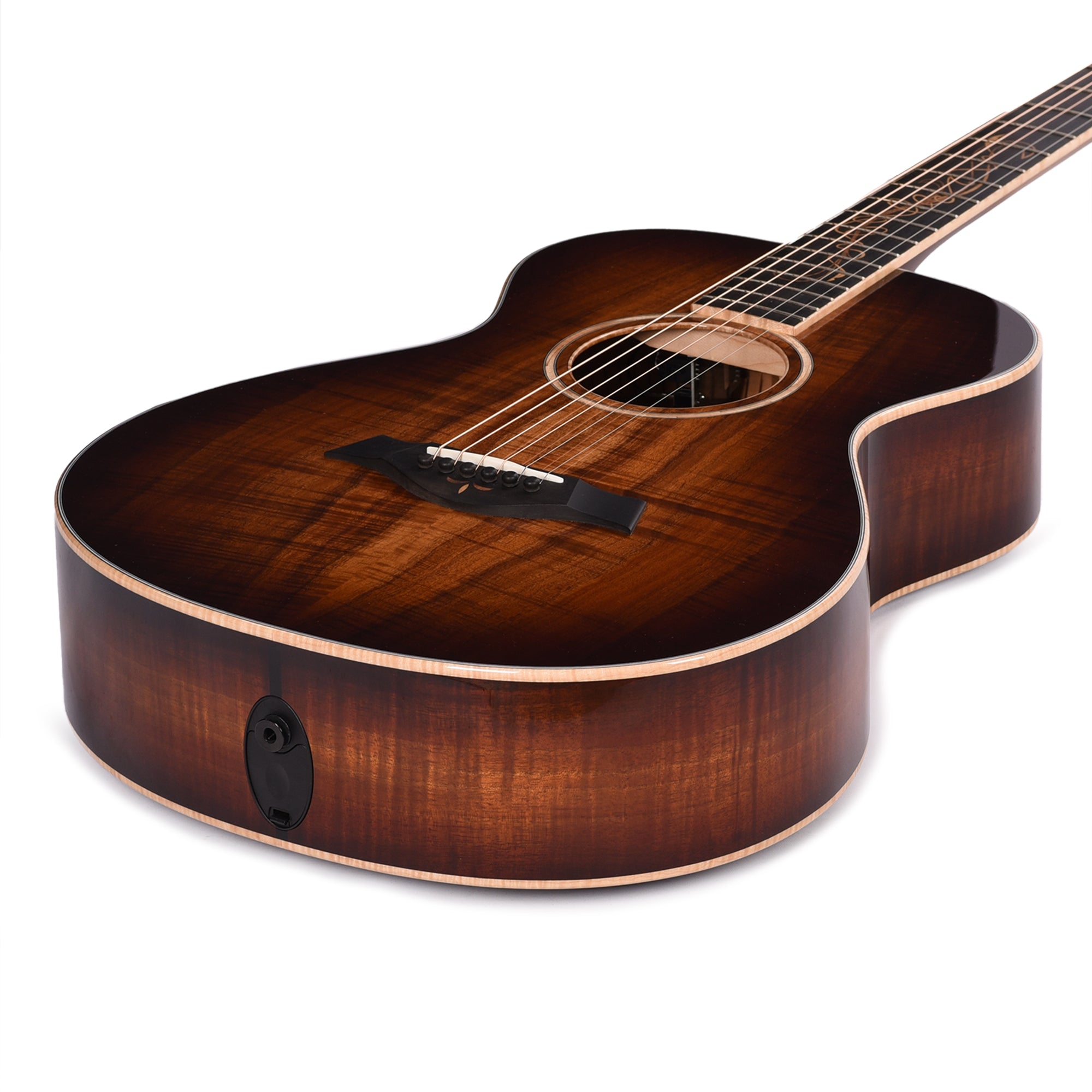 Taylor Custom Grand Concert AA Hawaiian Koa Shaded Edgeburst ES2 w/Figured Maple Binding Acoustic Guitars / OM and Auditorium