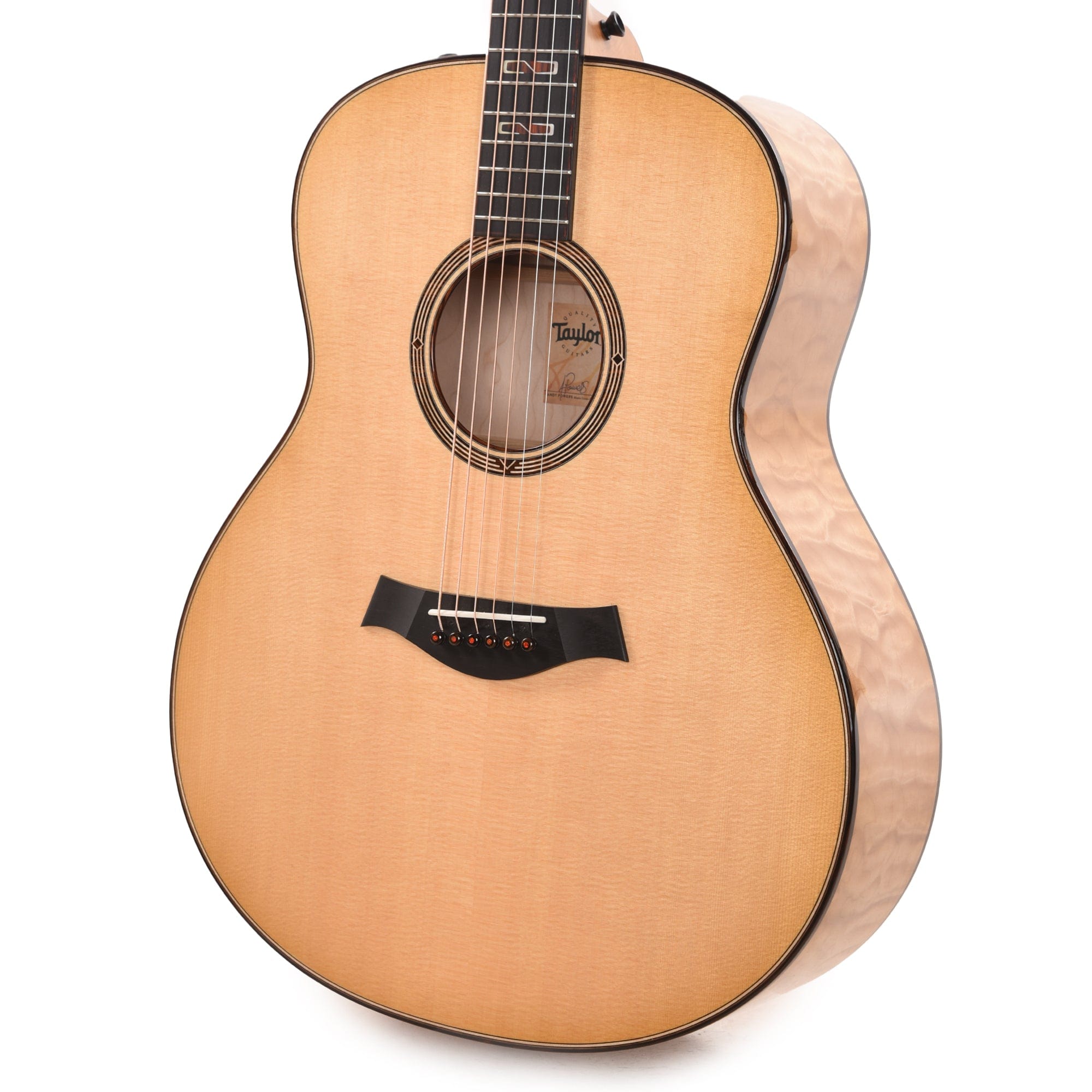 Taylor Custom Grand Orchestra Lutz Spruce/Maple Full Body Antique Blonde Acoustic Guitars / OM and Auditorium