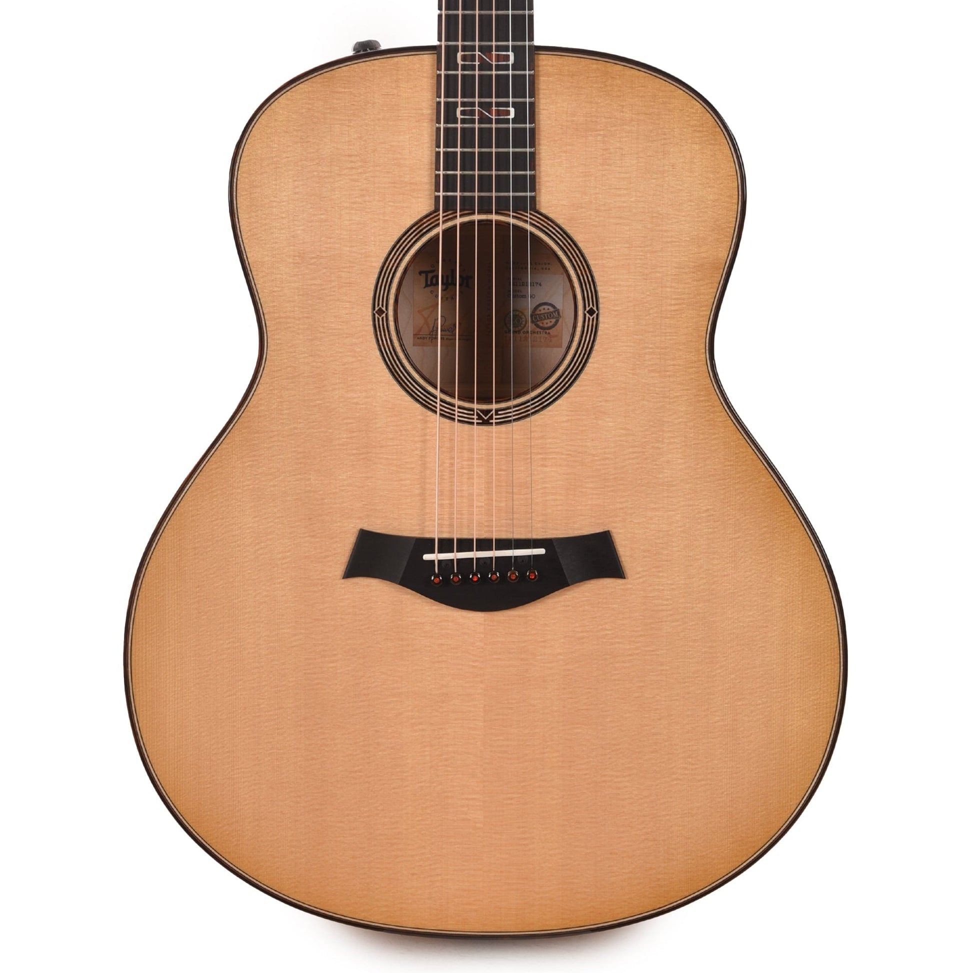 Taylor Custom Grand Orchestra Lutz Spruce/Maple Full Body Antique Blonde Acoustic Guitars / OM and Auditorium