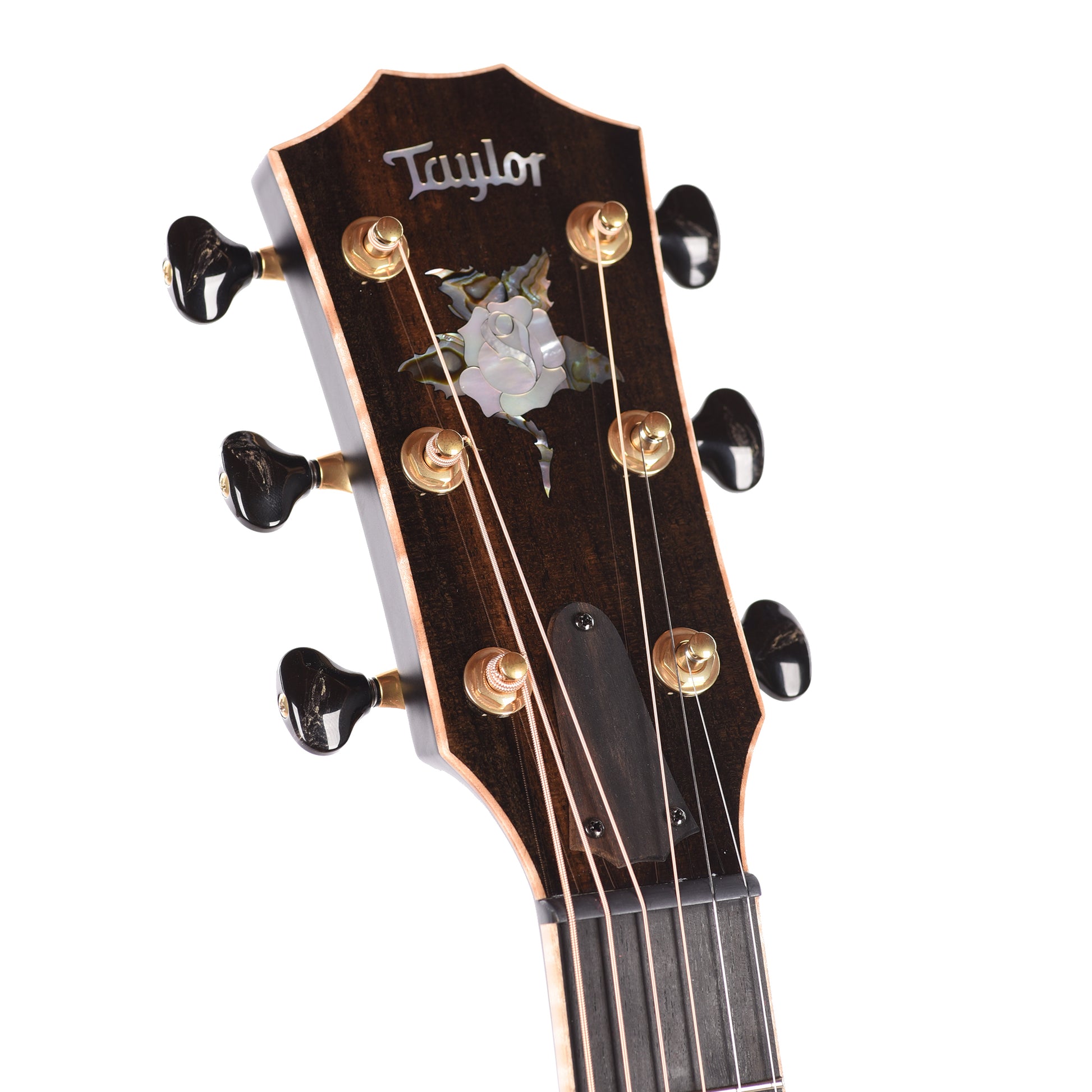 Taylor Custom Grand Pacific Adirondack Spruce/Flame Maple Black Top/Vintage Sunburst Back w/Cindy & Rose Inlays Acoustic Guitars / OM and Auditorium