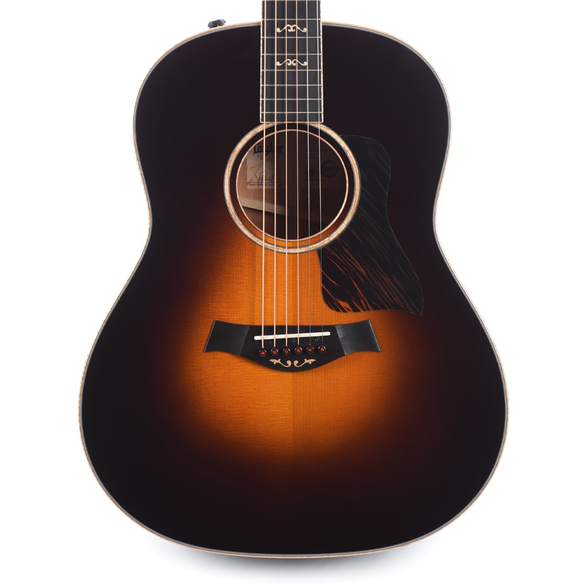 Taylor Custom Grand Pacific European Spruce/Mahogany Vintage Sunburst Top w/Figured Maple Binding Acoustic Guitars / OM and Auditorium