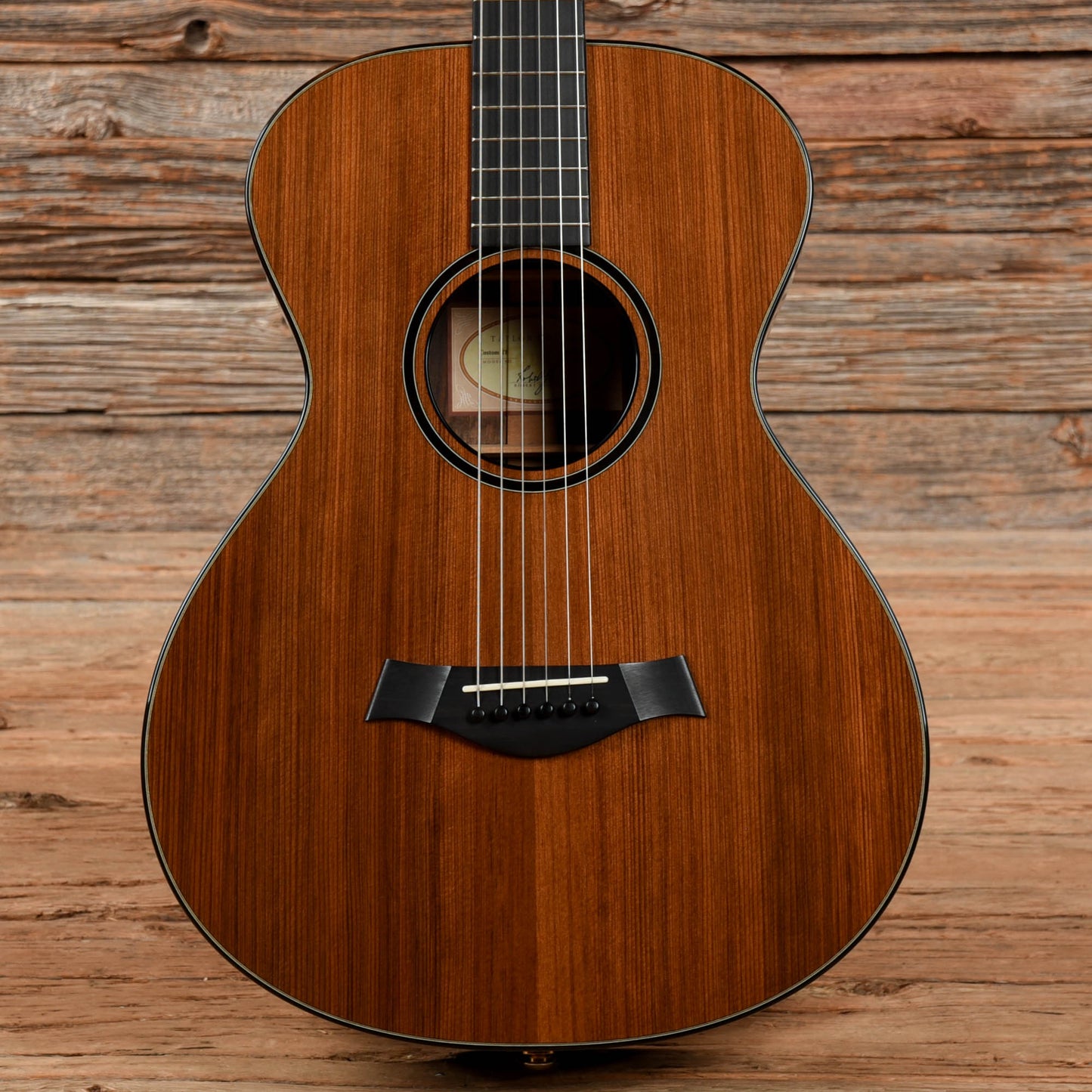 Taylor Custom TF Sinker Redwood Natural 2012 Acoustic Guitars / OM and Auditorium