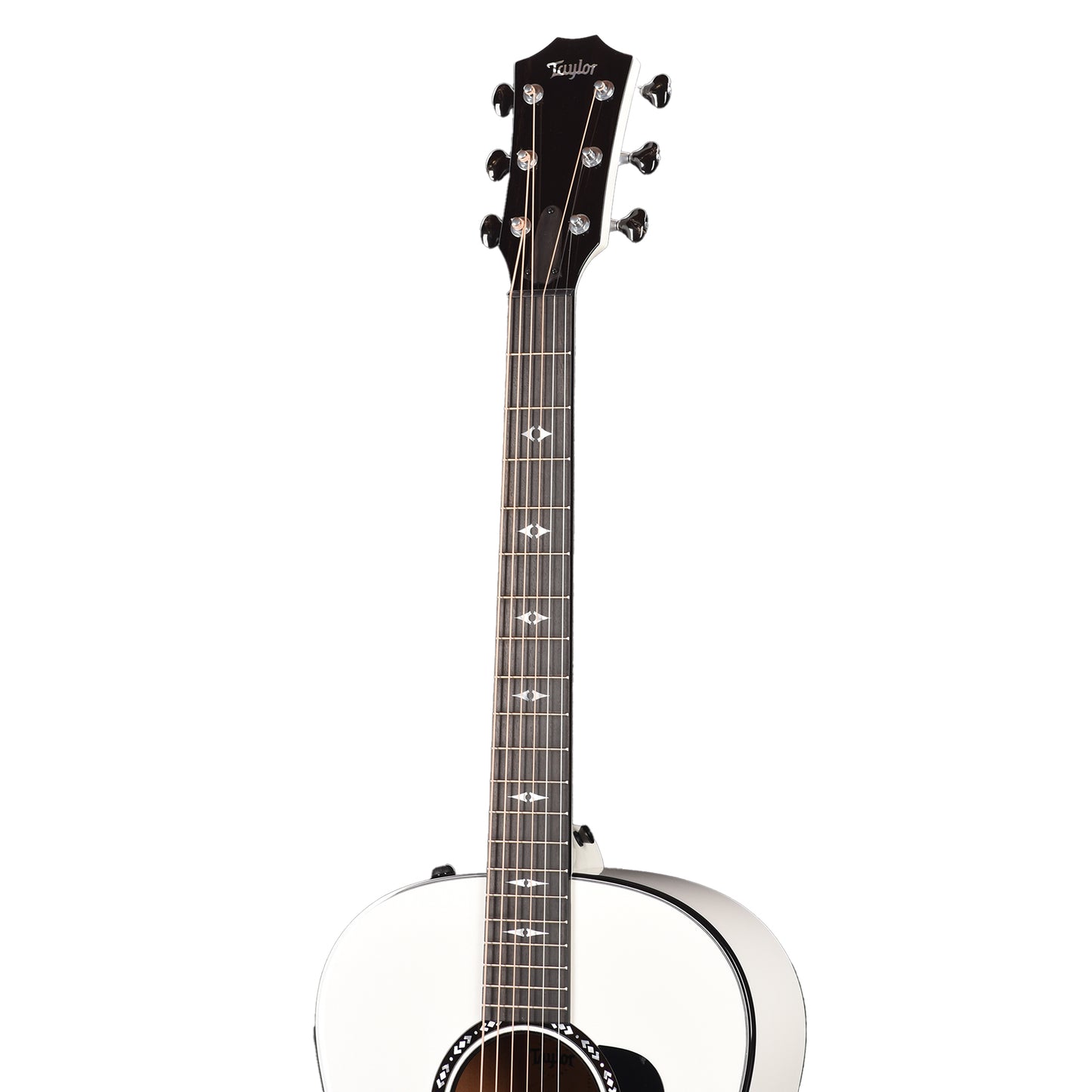 Taylor Custom "The Catch" #5 NAMM 2025 Grand Pacific Torrefied Sitka/Mahogany Pearl White ES2 Acoustic Guitars / OM and Auditorium