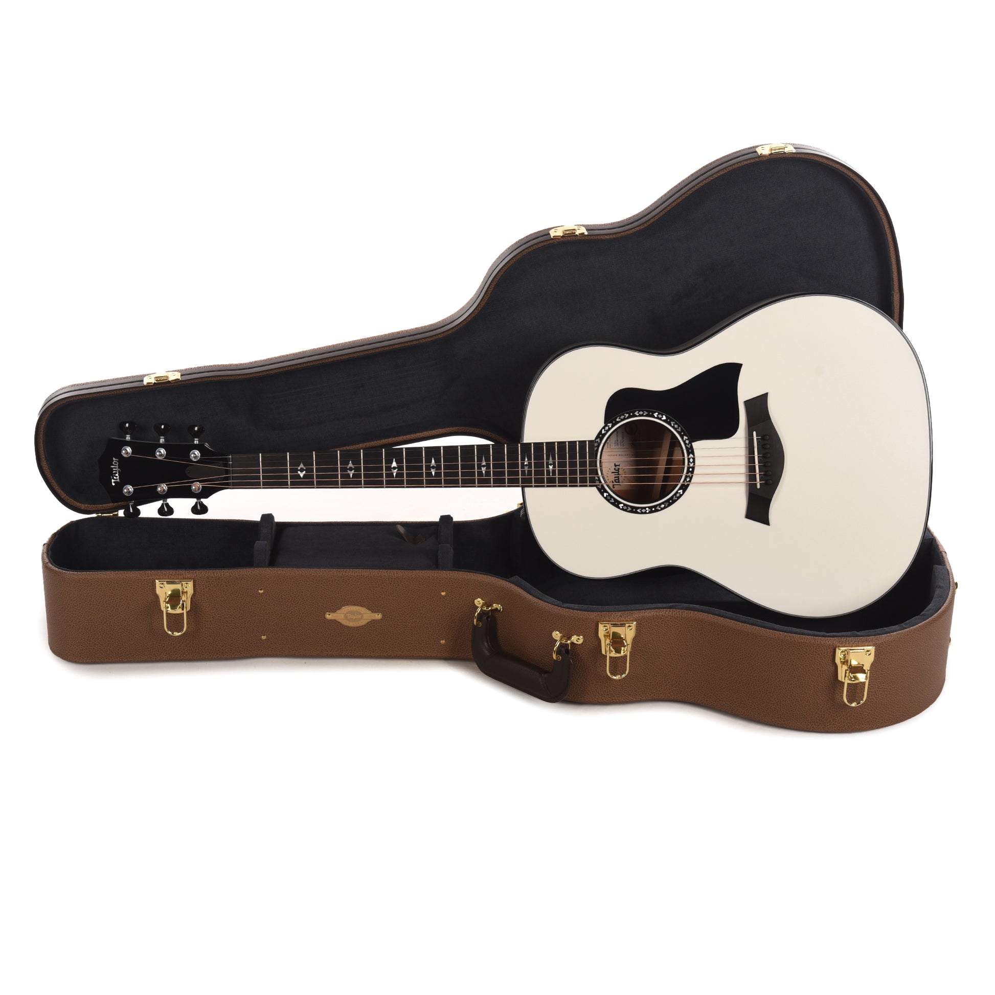 Taylor Custom "The Catch" #5 NAMM 2025 Grand Pacific Torrefied Sitka/Mahogany Pearl White ES2 Acoustic Guitars / OM and Auditorium