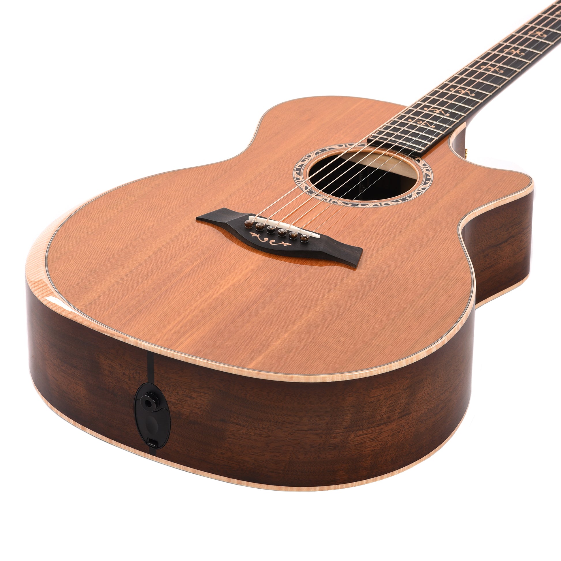 Taylor Custom "The Catch" NAMM 2024 #11 C14ce Grand Auditorium Western Red Cedar/Grafted Walnut Aged Toner Top Light Shaded Edgeburst Body Acoustic Guitars / OM and Auditorium