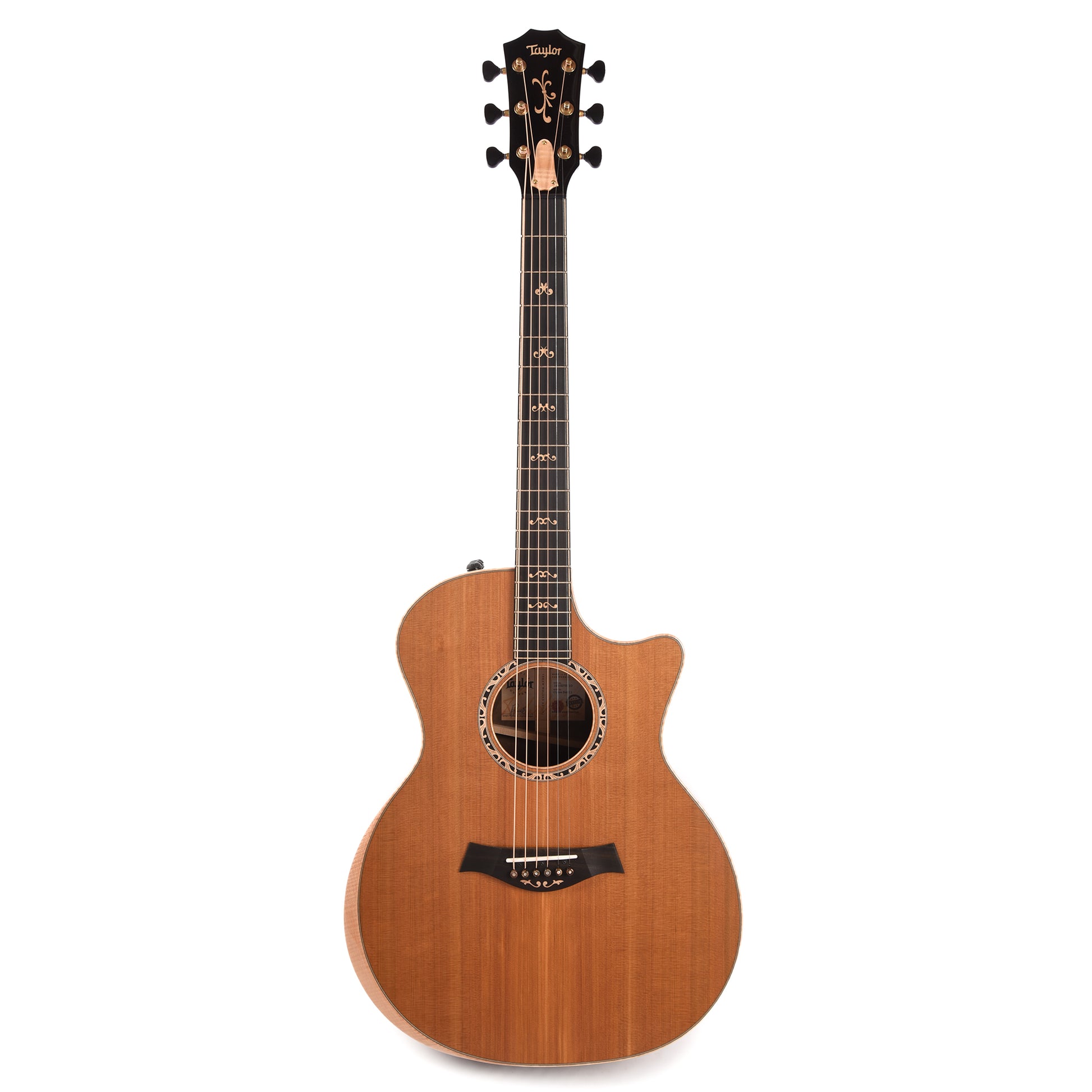 Taylor Custom "The Catch" NAMM 2024 #11 C14ce Grand Auditorium Western Red Cedar/Grafted Walnut Aged Toner Top Light Shaded Edgeburst Body Acoustic Guitars / OM and Auditorium