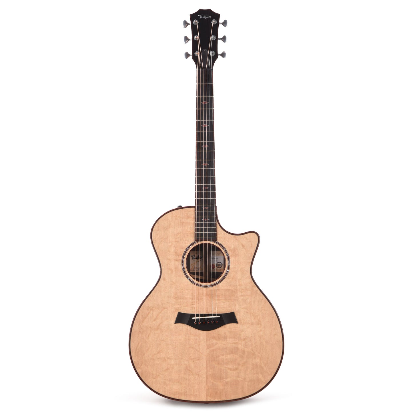 Taylor Custom "The Catch" NAMM 2024 #14 C14ce Grand Auditorium Bearclaw Sitka/AA Indian Rosewood Natural Acoustic Guitars / OM and Auditorium