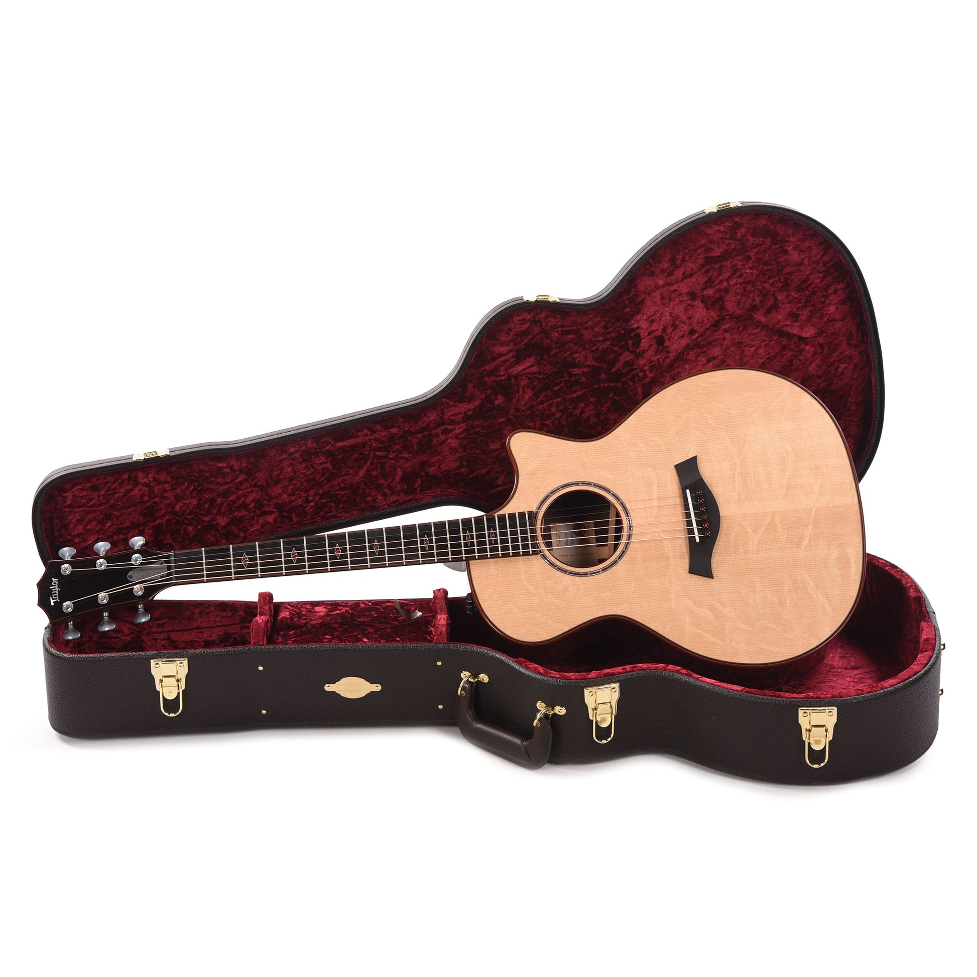 Taylor Custom "The Catch" NAMM 2024 #14 C14ce Grand Auditorium Bearclaw Sitka/AA Indian Rosewood Natural Acoustic Guitars / OM and Auditorium