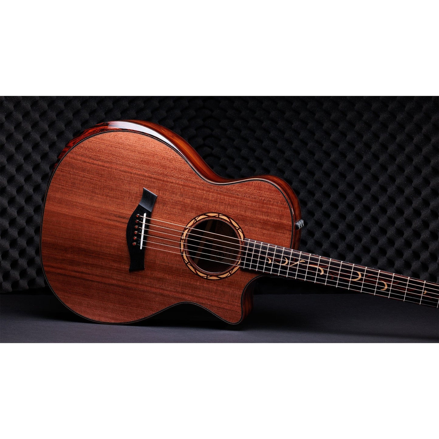 Taylor Custom "The Catch" NAMM 2024 #2 C14ce Grand Auditorium Sinker Redwood/Honduran Rosewood Natural Top Shaded Edge Burst Body Acoustic Guitars / OM and Auditorium