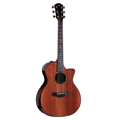 Taylor Custom "The Catch" NAMM 2024 #2 C14ce Grand Auditorium Sinker Redwood/Honduran Rosewood Natural Top Shaded Edge Burst Body Acoustic Guitars / OM and Auditorium