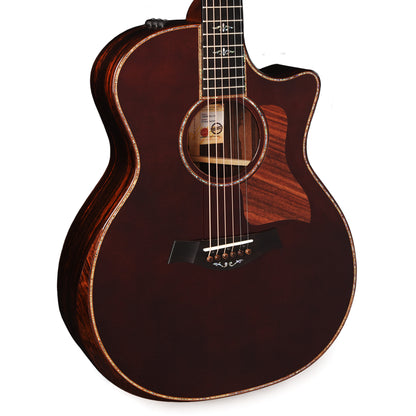 Taylor Custom "The Catch" NAMM 2024 #25 C14ce Grand Auditorium Western Red Cedar/East Indian Rosewood Brown Sugar Mocha Acoustic Guitars / OM and Auditorium