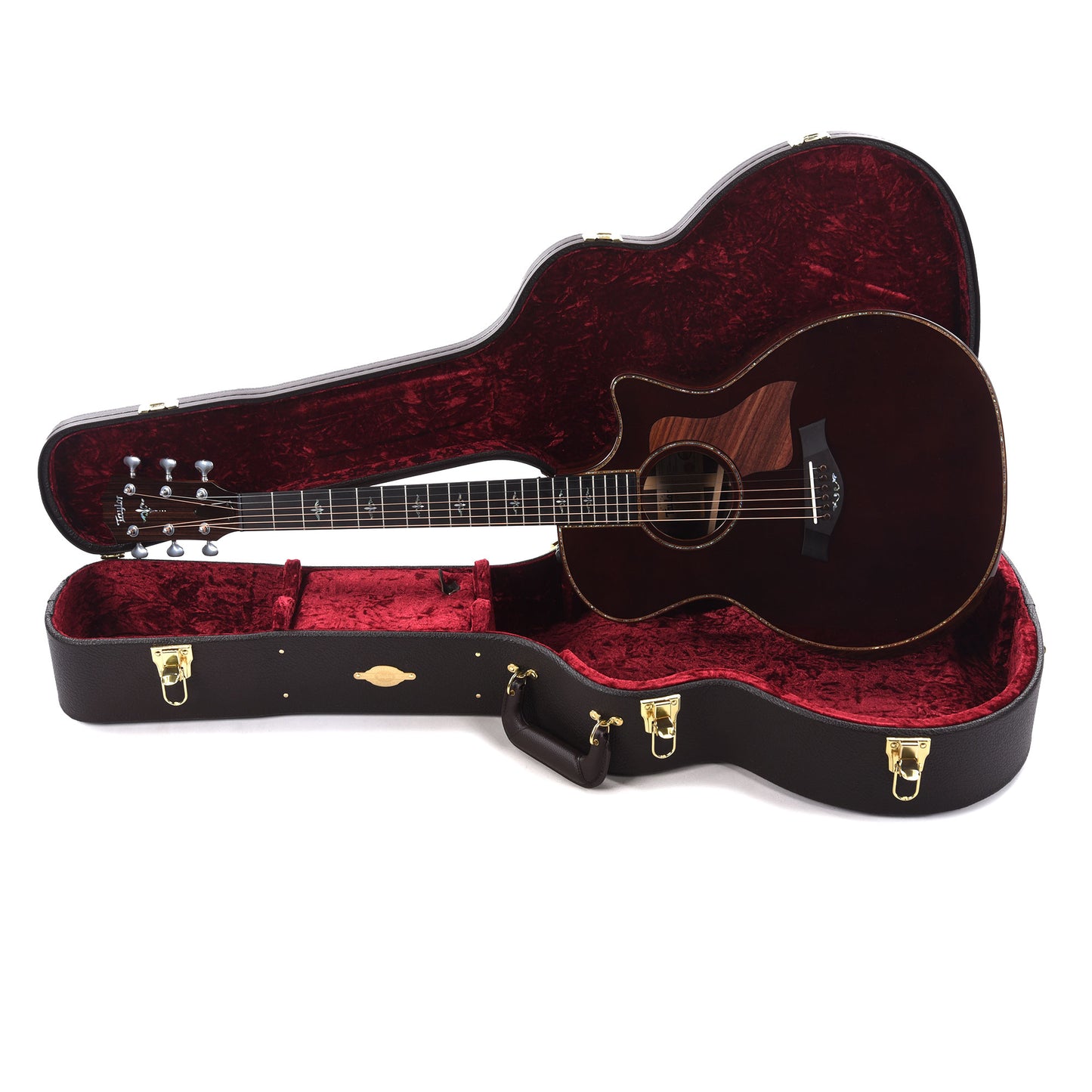 Taylor Custom "The Catch" NAMM 2024 #25 C14ce Grand Auditorium Western Red Cedar/East Indian Rosewood Brown Sugar Mocha Acoustic Guitars / OM and Auditorium