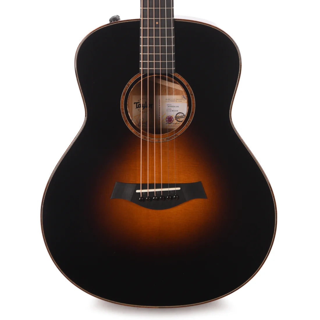 Taylor Custom "The Catch" NAMM 2024 #9 C11e Grand Theater Sitka/Mahogany Midnight Burst Top Acoustic Guitars / OM and Auditorium