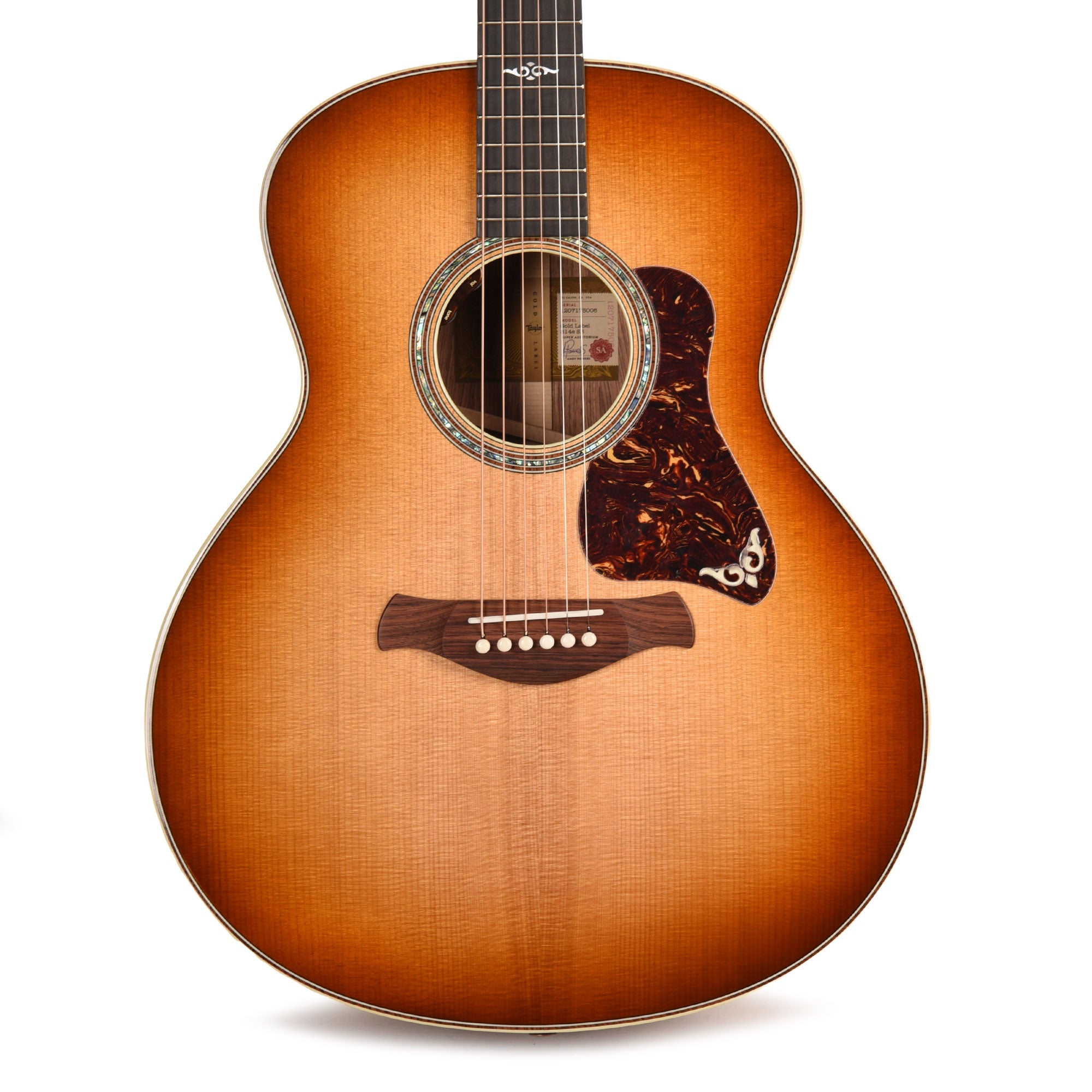 Taylor Gold Label 814e Super Auditorium Torrefied Sitka/Honduran Rosewood Sunburst Acoustic Guitars / OM and Auditorium