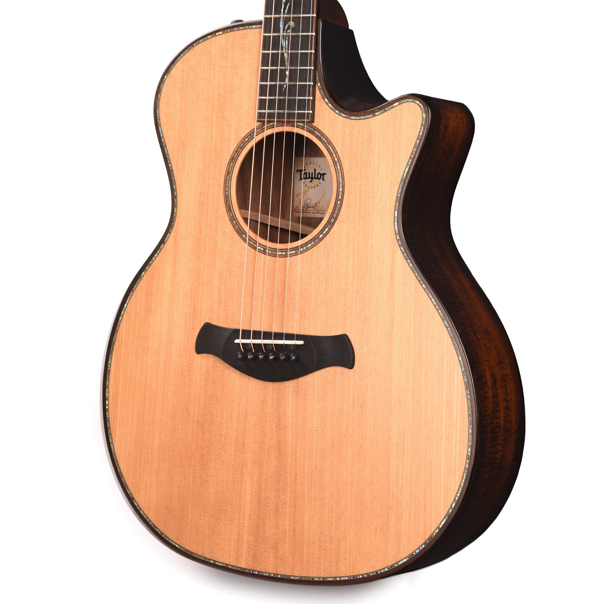 Taylor K14ce Builder's Edition Grand Auditorium Torrefied Sitka/Koa Kona Burst Acoustic Guitars / OM and Auditorium