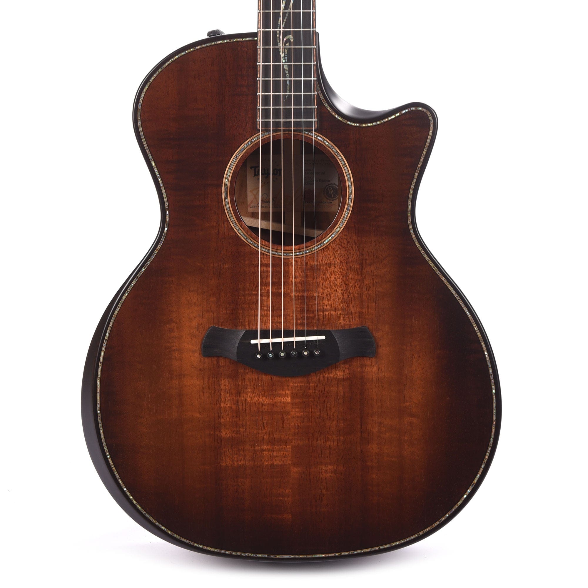 Taylor K24ce Builder's Edition Grand Auditorium Kona Burst ES2 Acoustic Guitars / OM and Auditorium