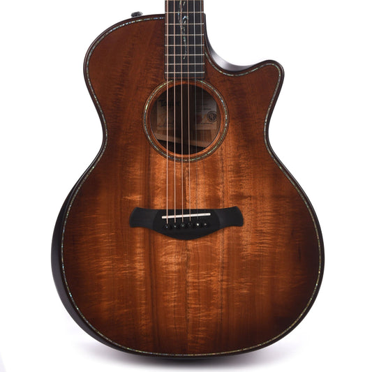 Taylor K24ce Builder's Edition Grand Auditorium Kona Burst ES2 Acoustic Guitars / OM and Auditorium
