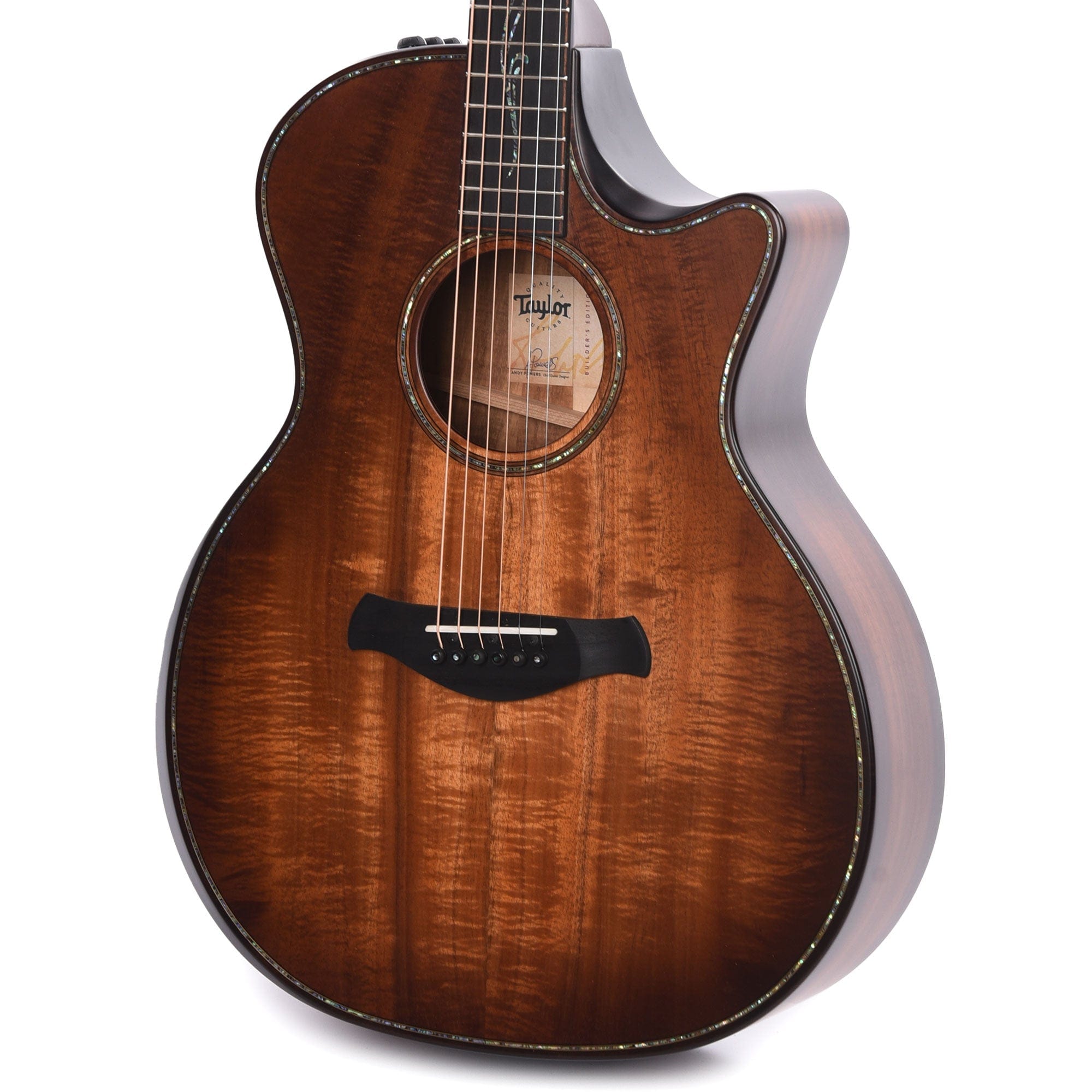 Taylor K24ce Builder's Edition Grand Auditorium Kona Burst ES2 Acoustic Guitars / OM and Auditorium
