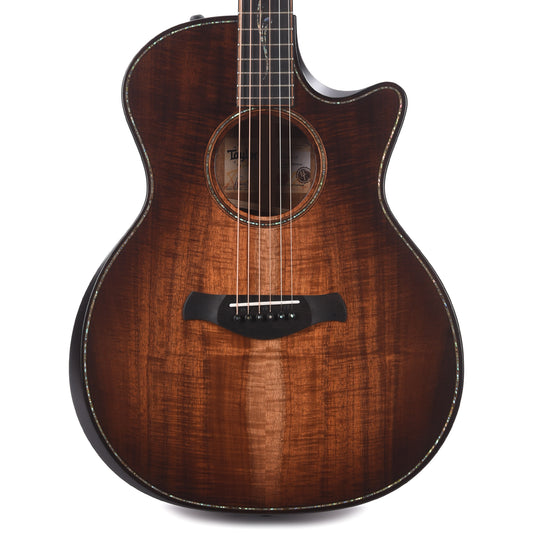 Taylor K24ce Builder's Edition Grand Auditorium Kona Burst ES2 Acoustic Guitars / OM and Auditorium