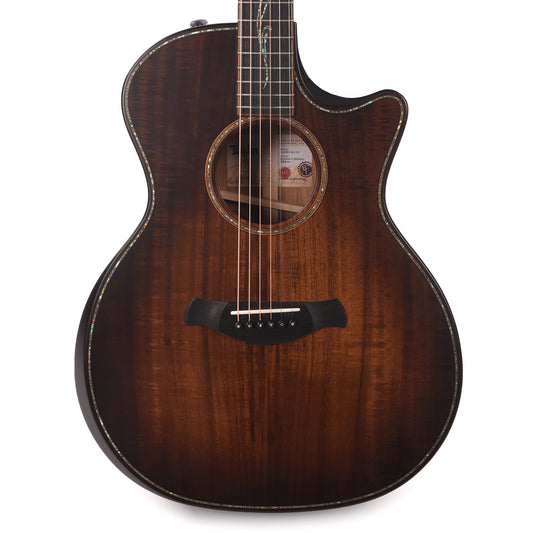 Taylor K24ce Builder's Edition Grand Auditorium Kona Burst ES2 Acoustic Guitars / OM and Auditorium