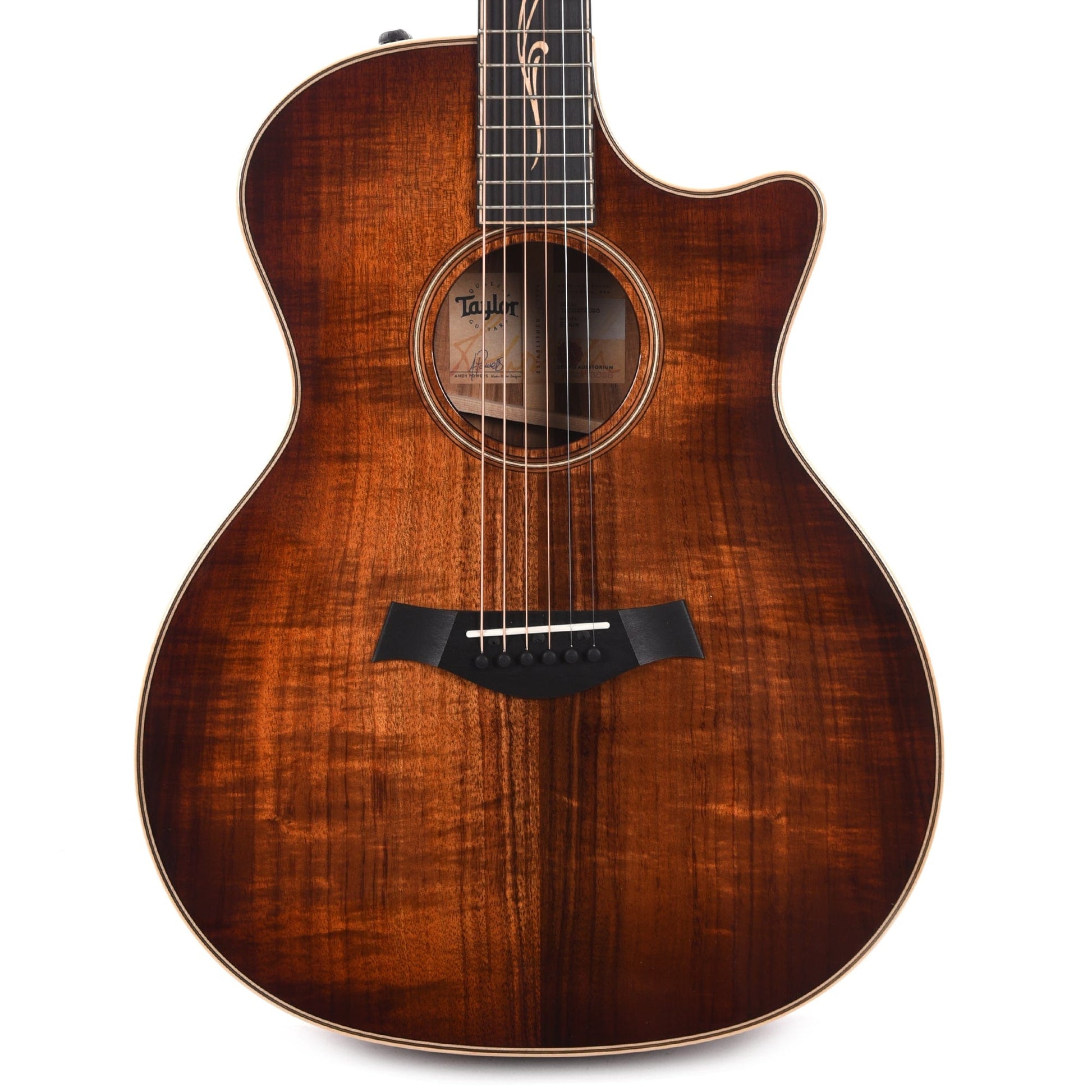Taylor K24ce Grand Auditorium Shaded Edgeburst ES2 Acoustic Guitars / OM and Auditorium