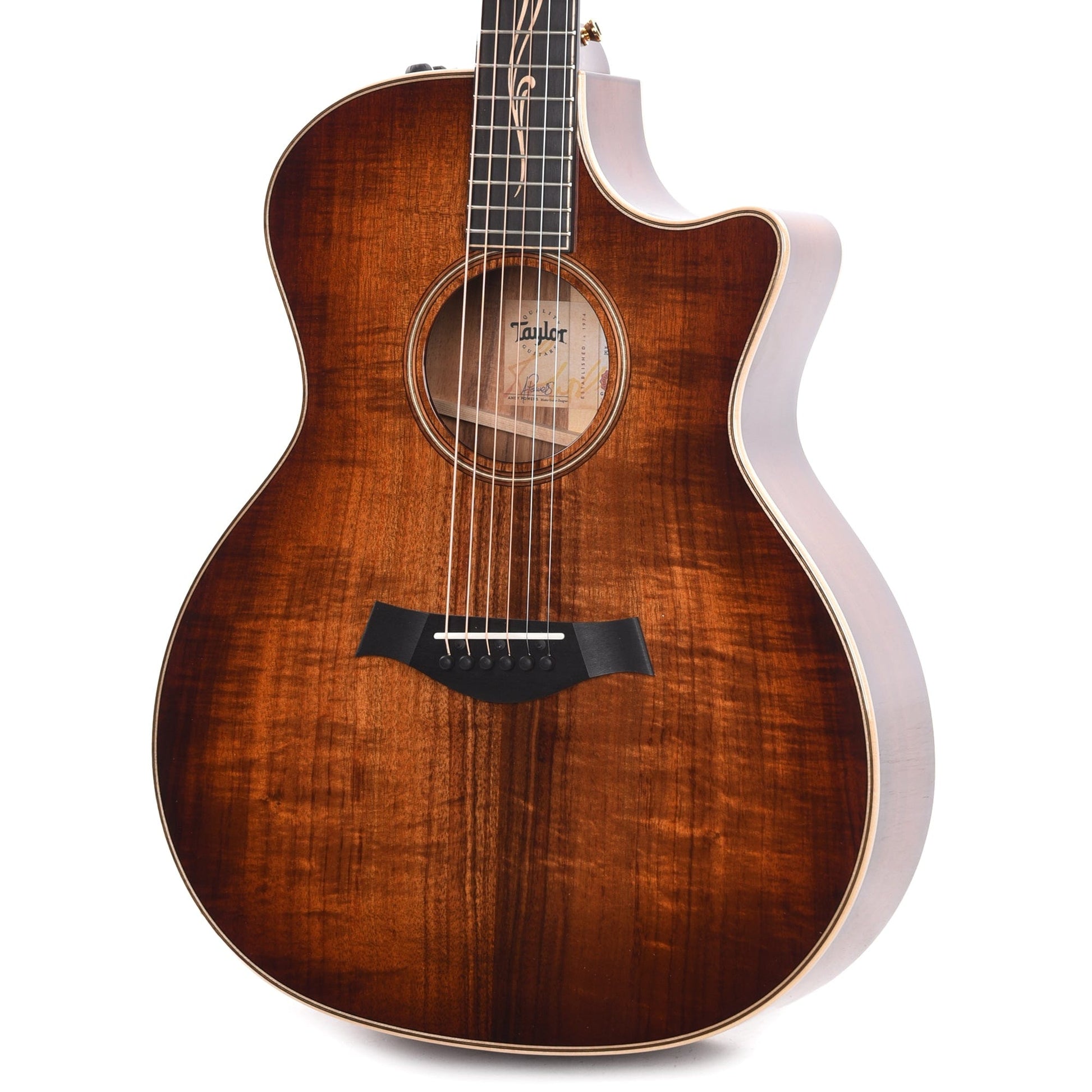 Taylor K24ce Grand Auditorium Shaded Edgeburst ES2 Acoustic Guitars / OM and Auditorium