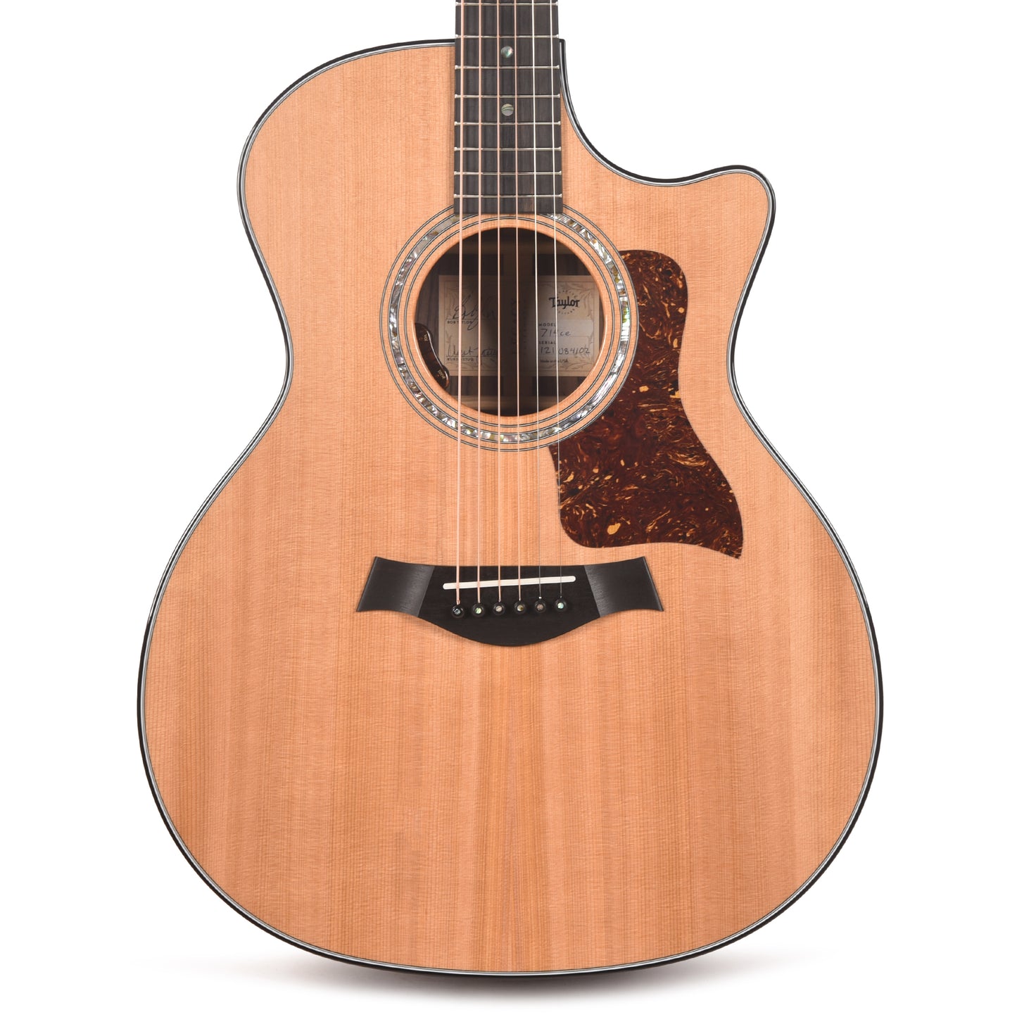Taylor Legacy Collection 714ce Grand Auditorium Cedar/Indian Rosewood Natural Acoustic Guitars / OM and Auditorium