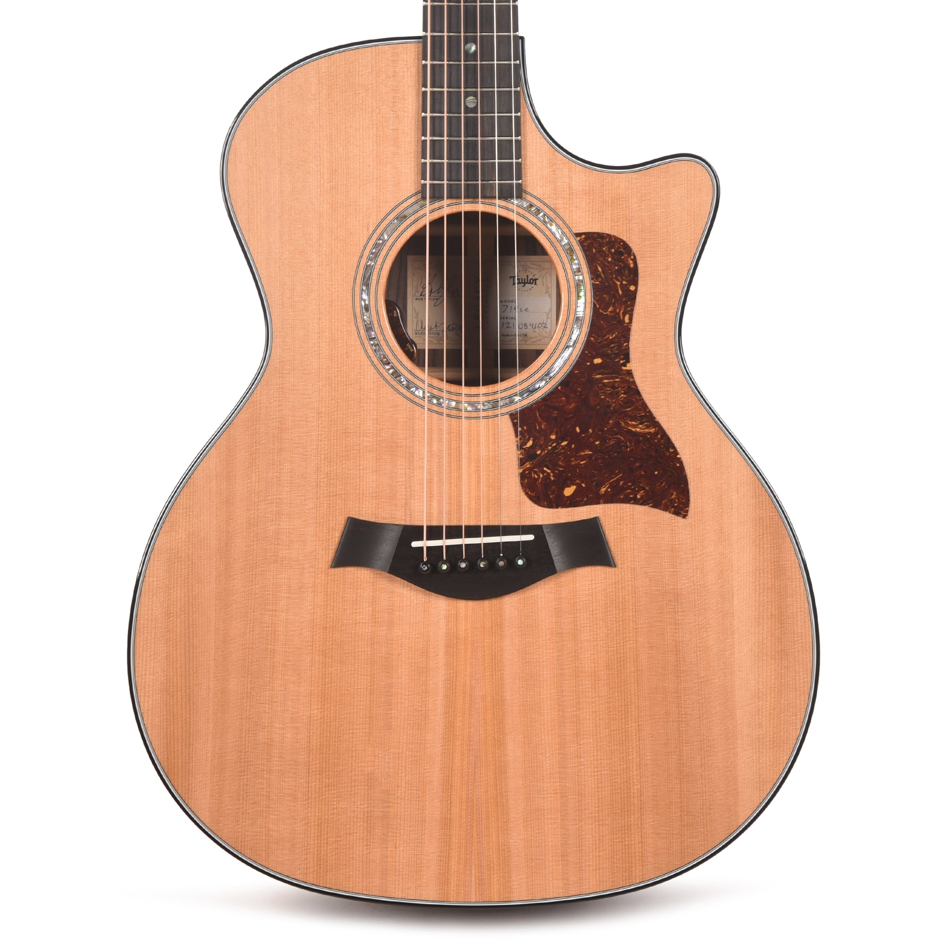 Taylor Legacy Collection 714ce Grand Auditorium Cedar/Indian Rosewood Natural Acoustic Guitars / OM and Auditorium