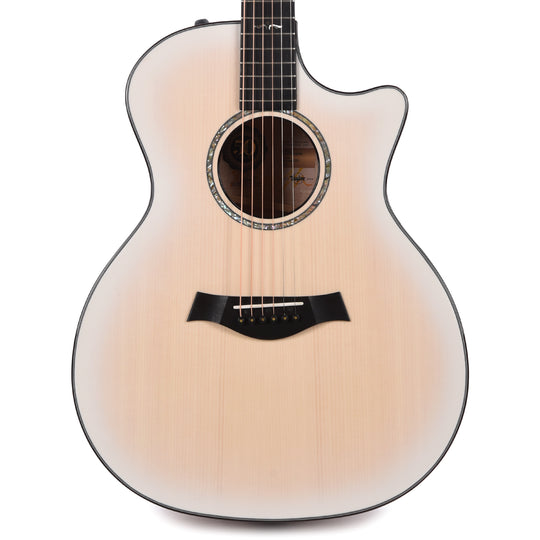 Taylor Limited 50th Anniversary 614ce Grand Auditorium Sitka/Maple Trans White w/Edgeburst ES2 Acoustic Guitars / OM and Auditorium