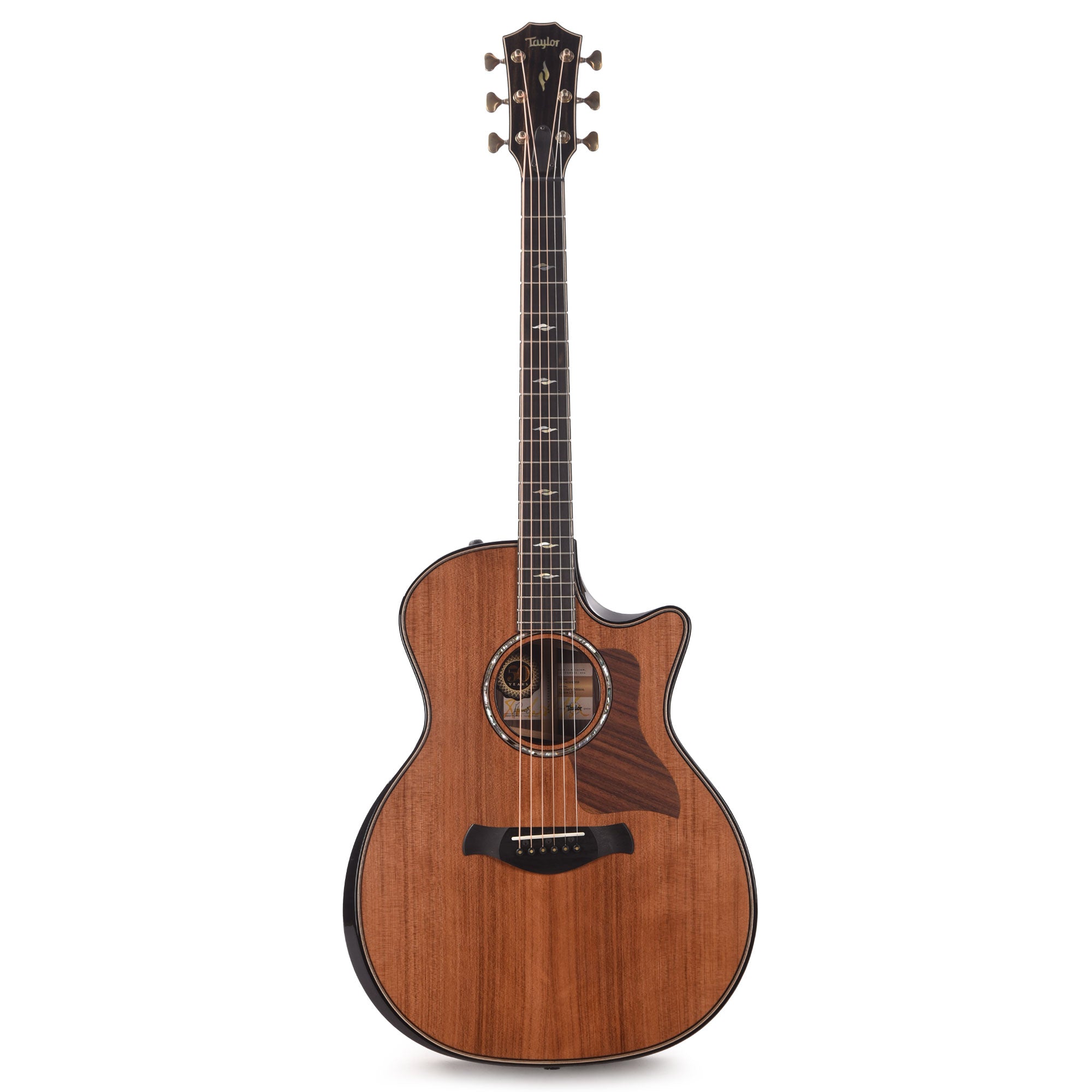 Taylor Limited 50th Anniversary Builder's Edition 814ce Grand Auditorium Sinker Redwood/Rosewood Natural Top Acoustic Guitars / OM and Auditorium