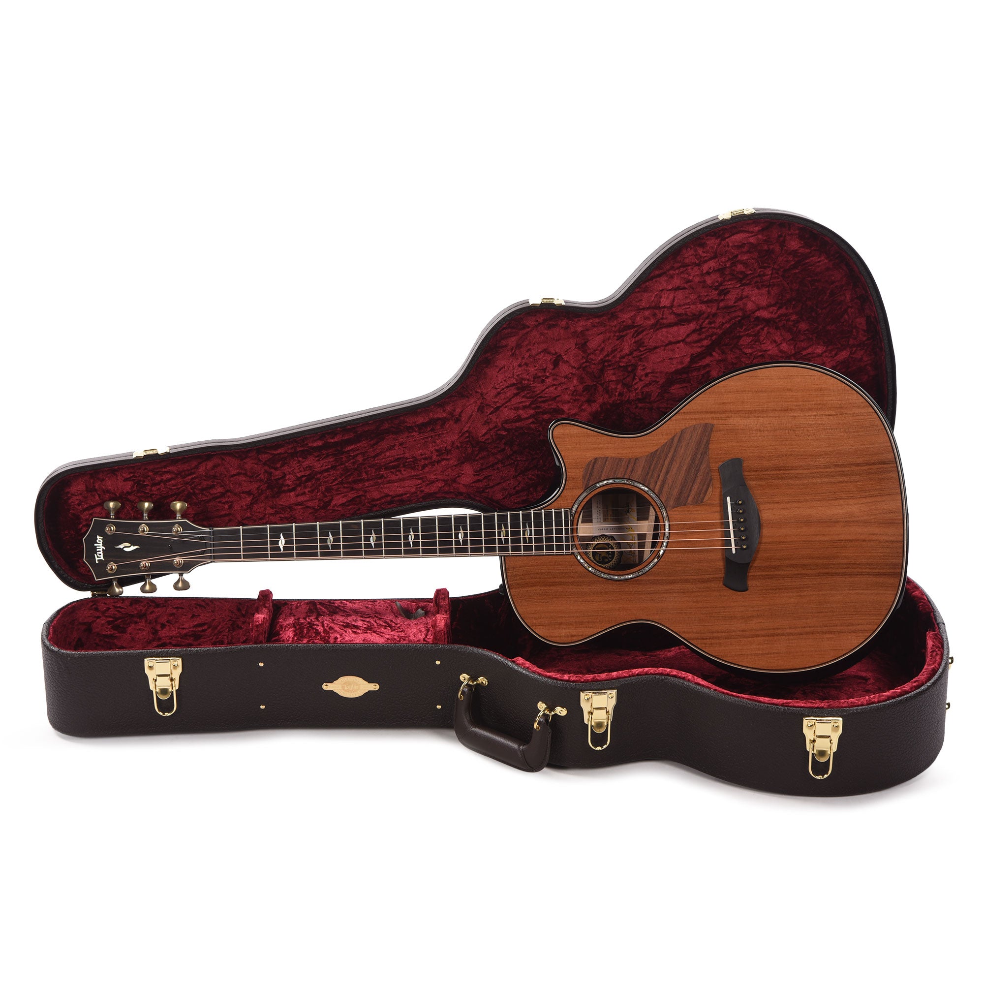 Taylor Limited 50th Anniversary Builder's Edition 814ce Grand Auditorium Sinker Redwood/Rosewood Natural Top Acoustic Guitars / OM and Auditorium