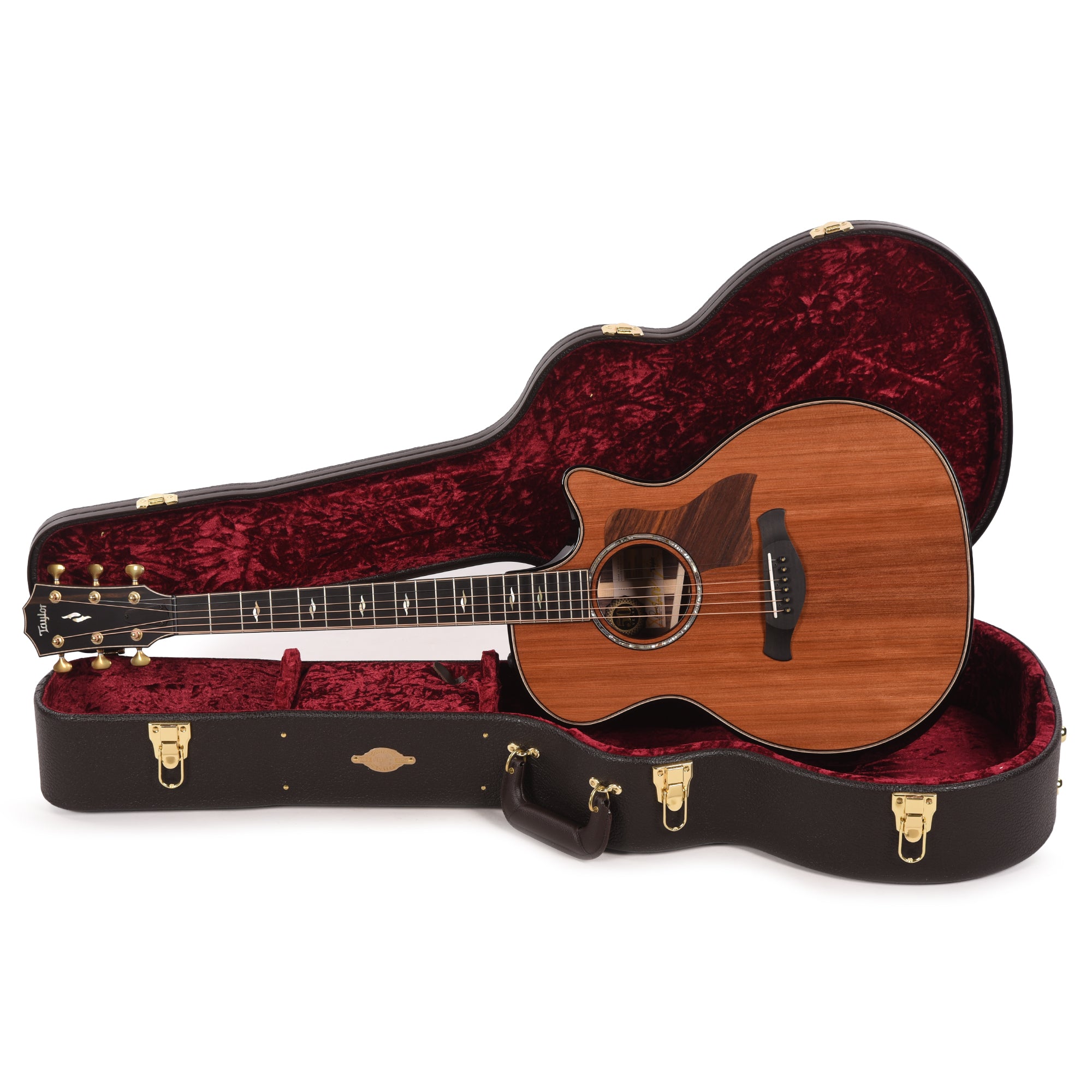 Taylor Limited 50th Anniversary Builder's Edition 814ce Grand Auditorium Sinker Redwood/Rosewood Natural Top Acoustic Guitars / OM and Auditorium