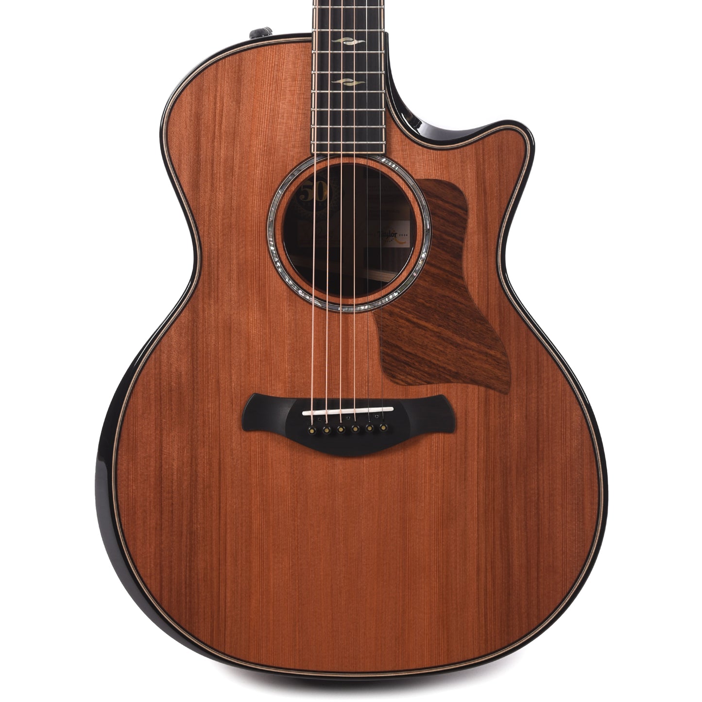 Taylor Limited 50th Anniversary Builder's Edition 814ce Grand Auditorium Sinker Redwood/Rosewood Natural Top Acoustic Guitars / OM and Auditorium