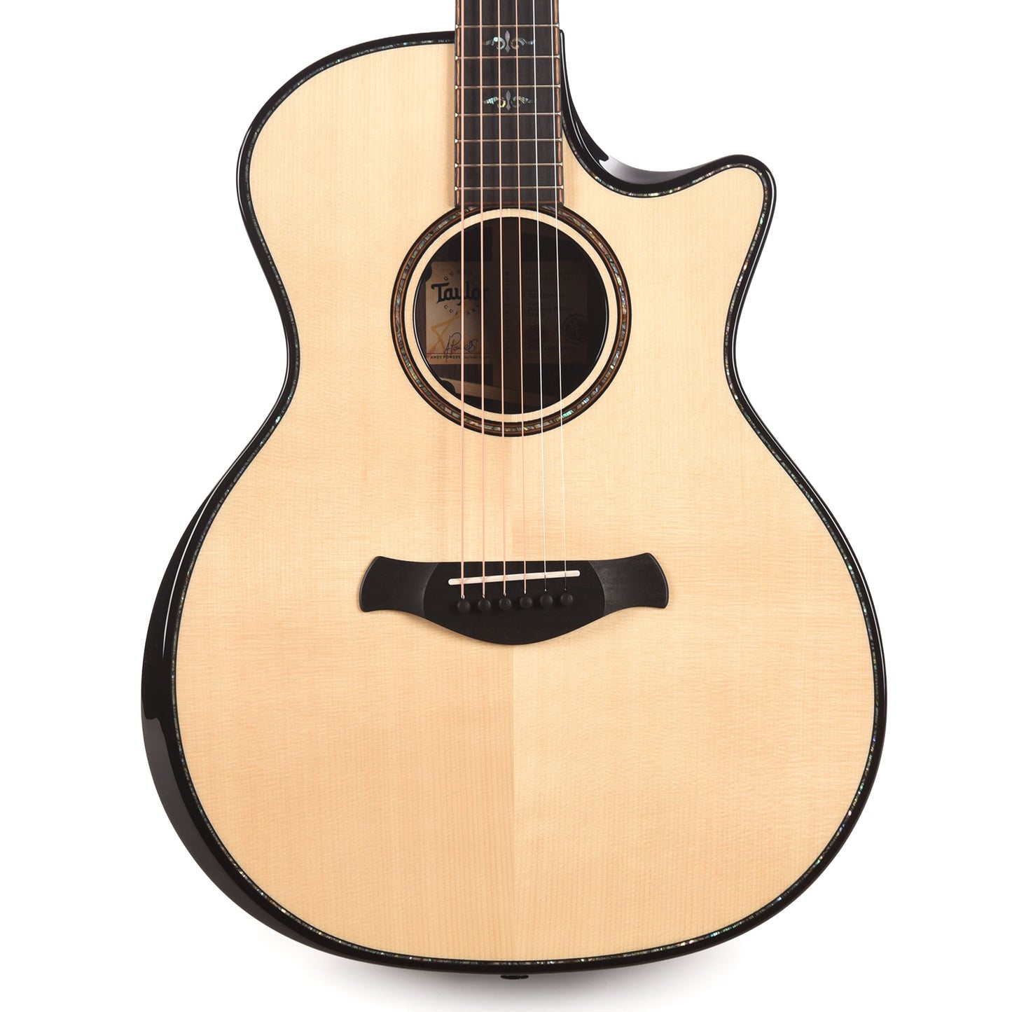 Taylor Next Generation Builder's Edition 914ce Grand Auditorium Natural Sitka Spruce Grand Auditorium/Indian Rosewood Natural w/Claria Pickup Acoustic Guitars / OM and Auditorium