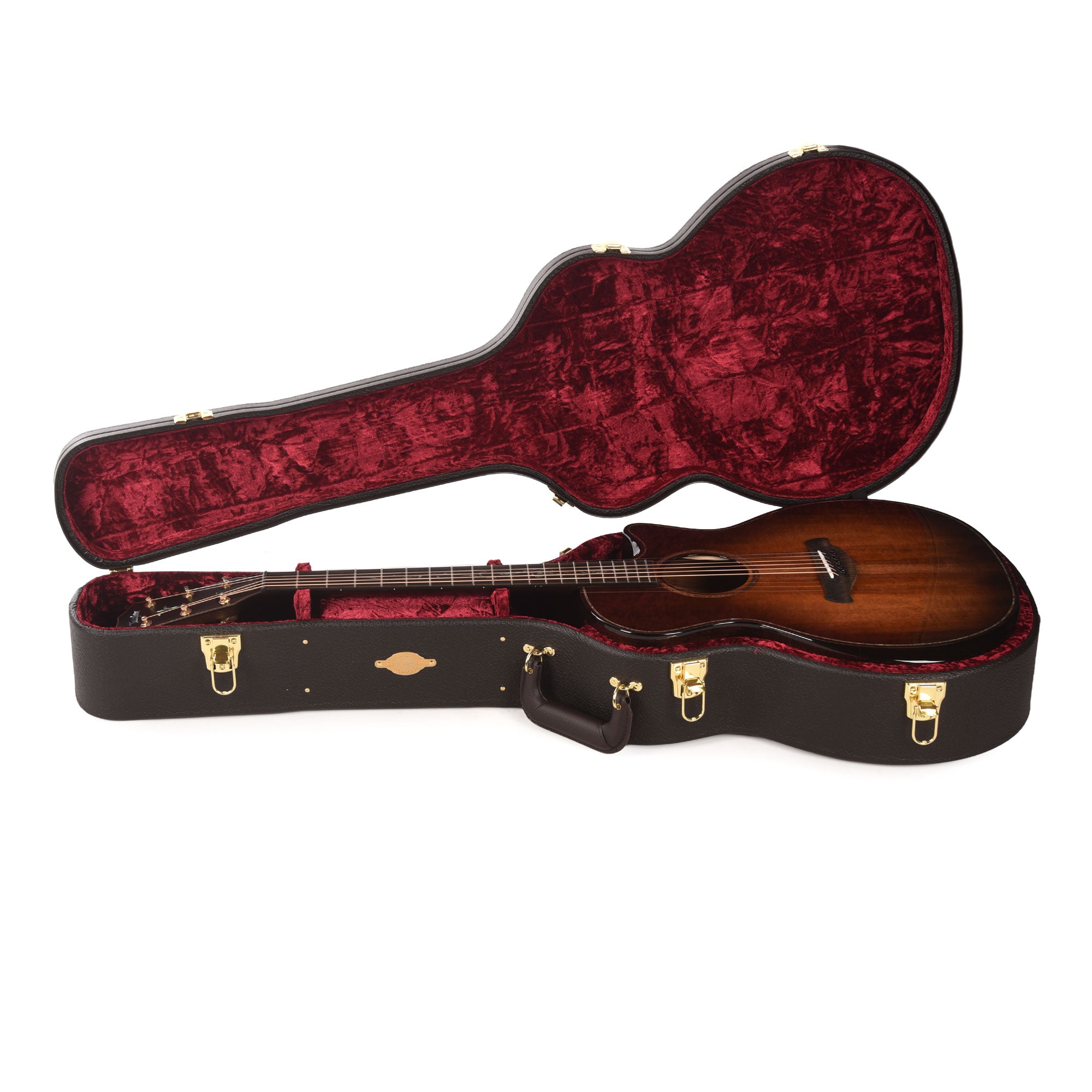 Taylor Next Generation Builder's Edition K24ce Grand Auditorium Figured Hawaiian Koa Kona Burst w/Claria Pickup Acoustic Guitars / OM and Auditorium