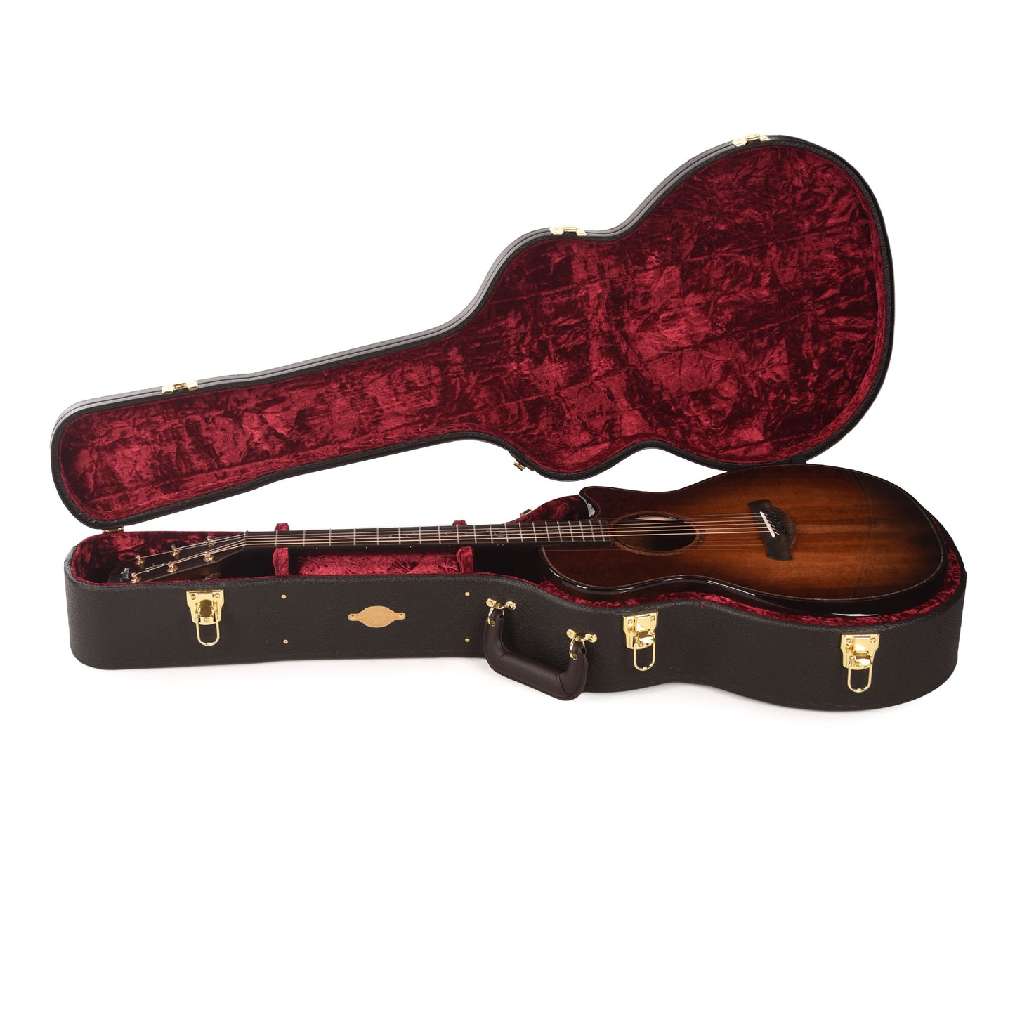 Taylor Next Generation Builder's Edition K24ce Grand Auditorium Figured Hawaiian Koa Kona Burst w/Claria Pickup Acoustic Guitars / OM and Auditorium