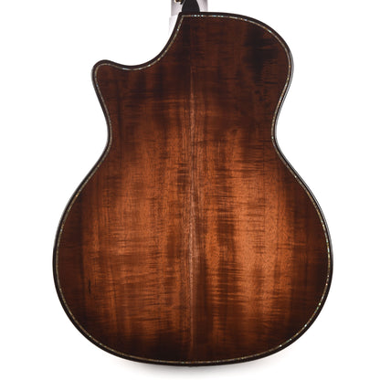 Taylor Next Generation Builder's Edition K24ce Grand Auditorium Figured Hawaiian Koa Kona Burst w/Claria Pickup Acoustic Guitars / OM and Auditorium