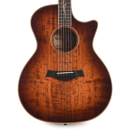 Taylor Next Generation K24ce Grand Auditorium Figured Hawaiian Koa Shaded Edgeburst w/Claria Pickup Acoustic Guitars / OM and Auditorium