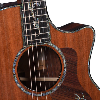 Taylor PS14ce Grand Auditorium Sinker Redwood/Honduran Rosewood Shaded Edgeburst Acoustic Guitars / OM and Auditorium