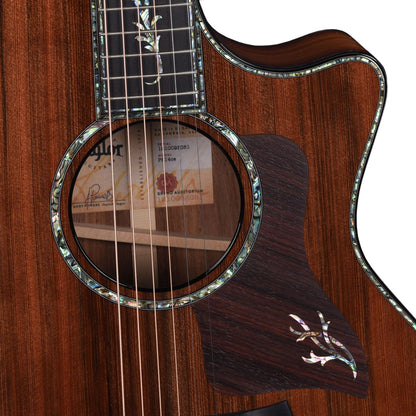 Taylor PS14ce Grand Auditorium Sinker Redwood/Honduran Rosewood Shaded Edgeburst Acoustic Guitars / OM and Auditorium