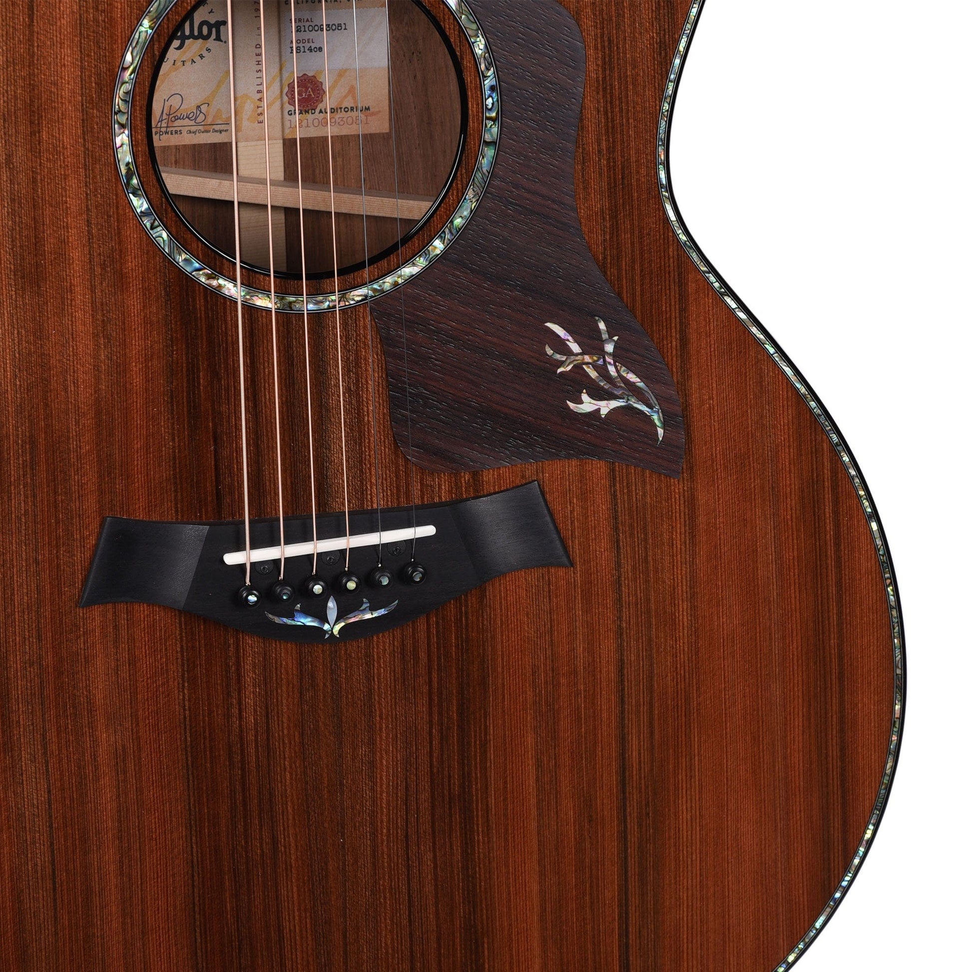Taylor PS14ce Grand Auditorium Sinker Redwood/Honduran Rosewood Shaded Edgeburst Acoustic Guitars / OM and Auditorium