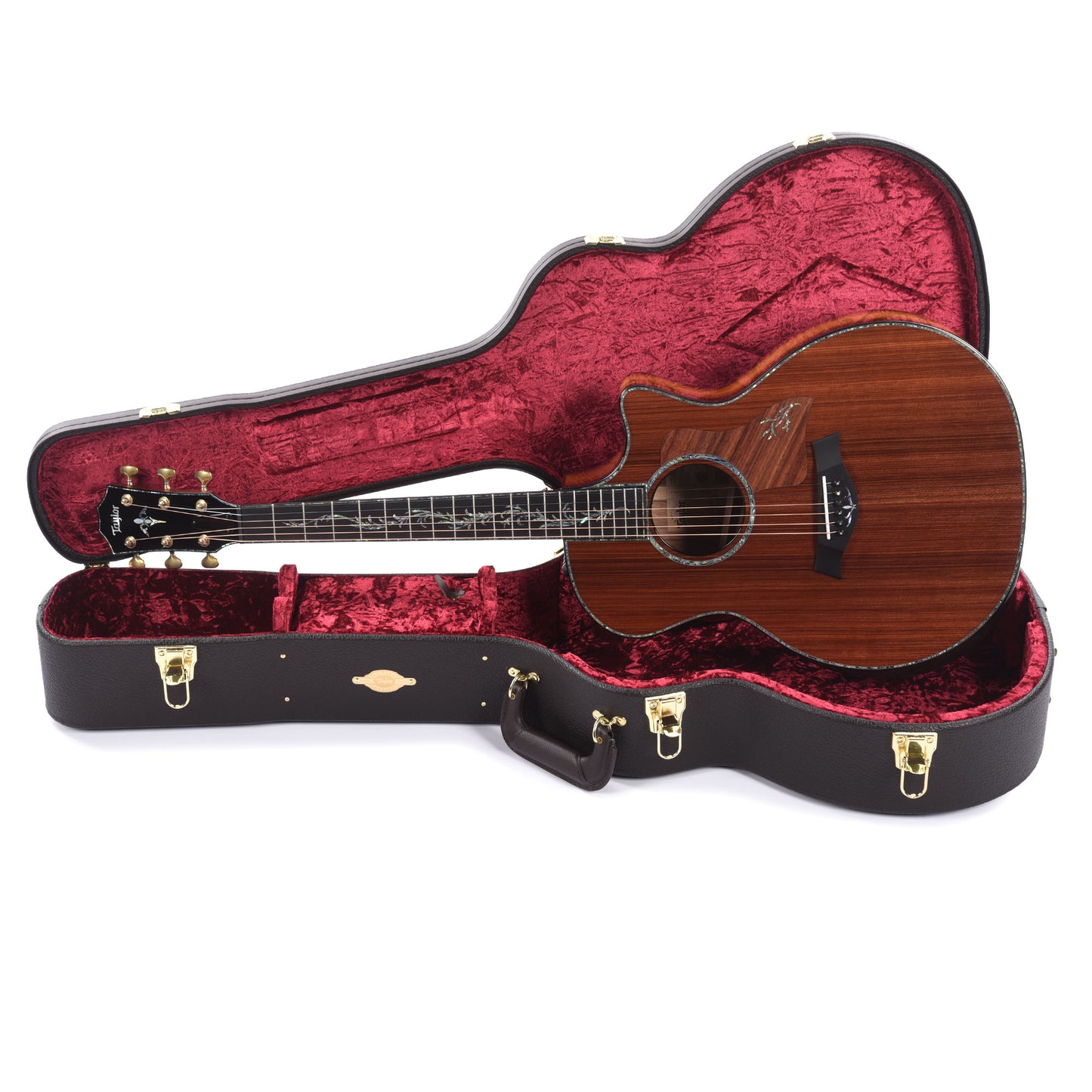 Taylor PS14ce Grand Auditorium Sinker Redwood/Honduran Rosewood Shaded Edgeburst Acoustic Guitars / OM and Auditorium