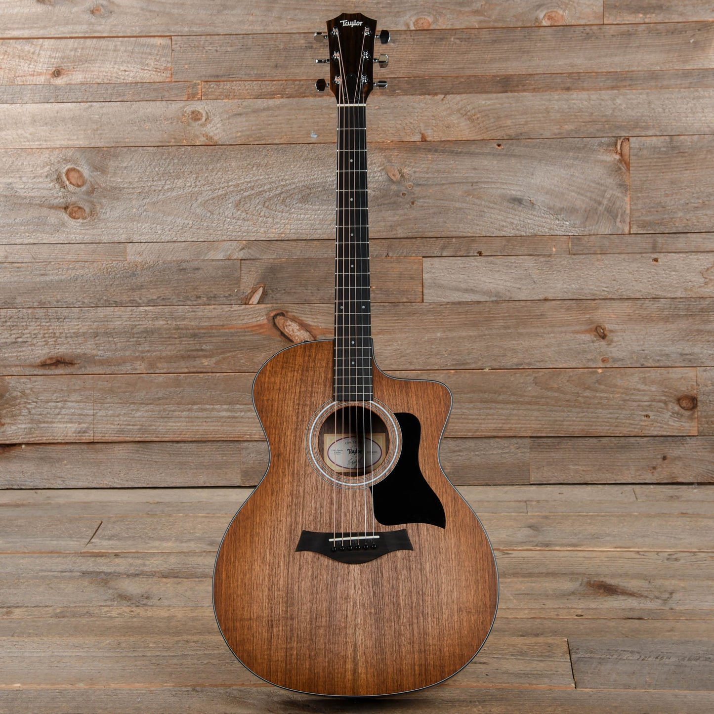 Taylor Special Edition 124ce Grand Auditorium Walnut Shaded Edgeburst Acoustic Guitars / OM and Auditorium