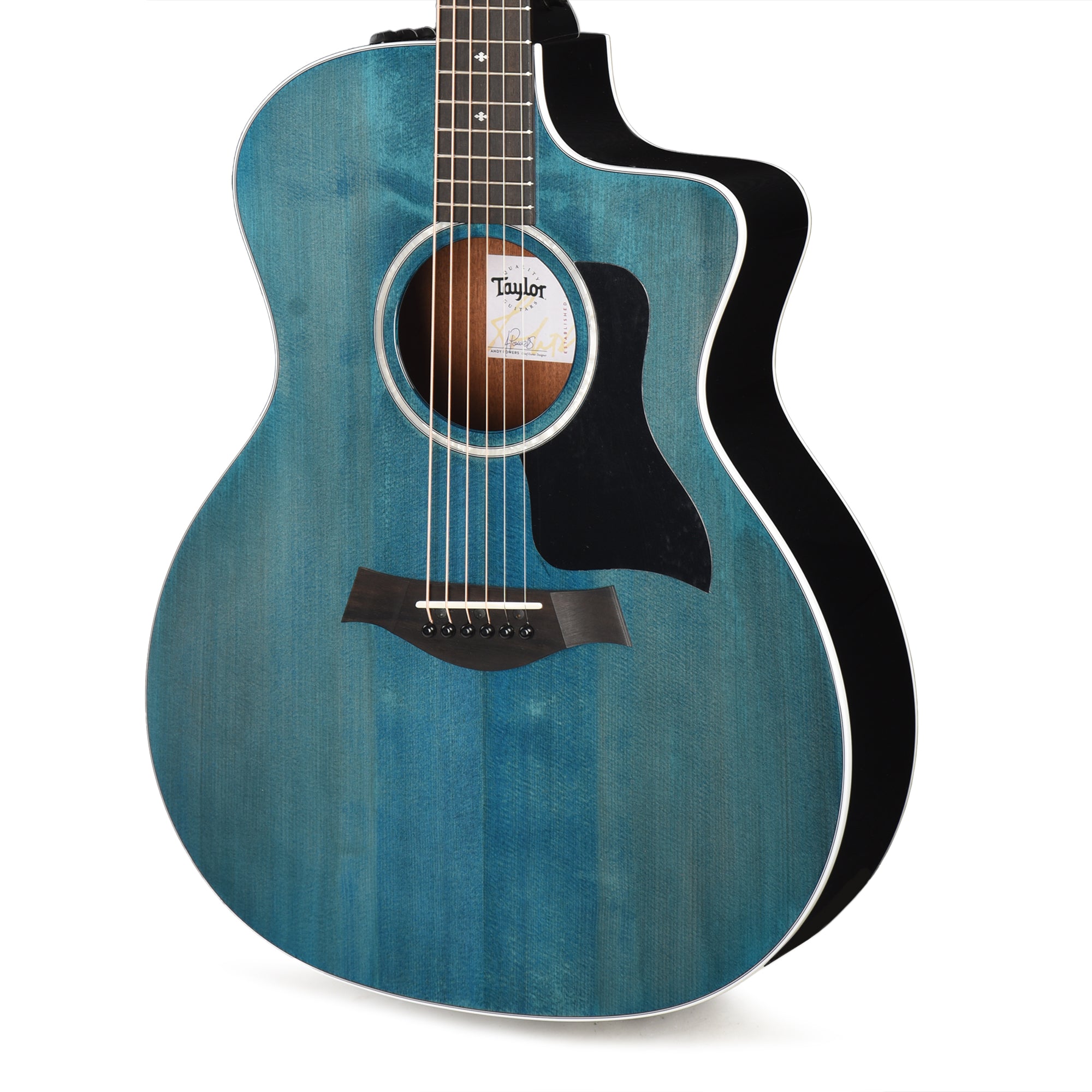 Taylor Special Edition 214ce Grand Auditorium Engelmann Spruce/Sapele Blue Top ES2 Acoustic Guitars / OM and Auditorium