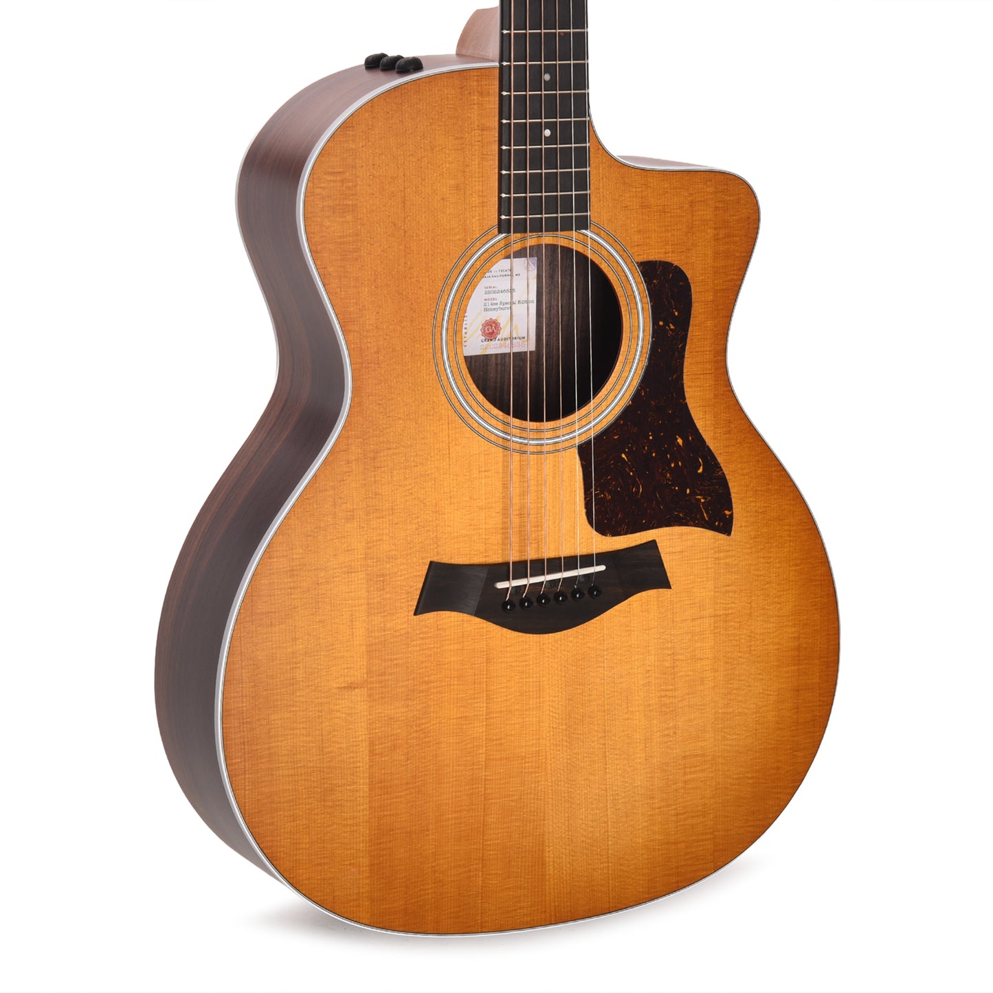 Taylor Special Edition 214ce Grand Auditorium Torrefied Spruce/Rosewood Honeyburst ES2 Acoustic Guitars / OM and Auditorium